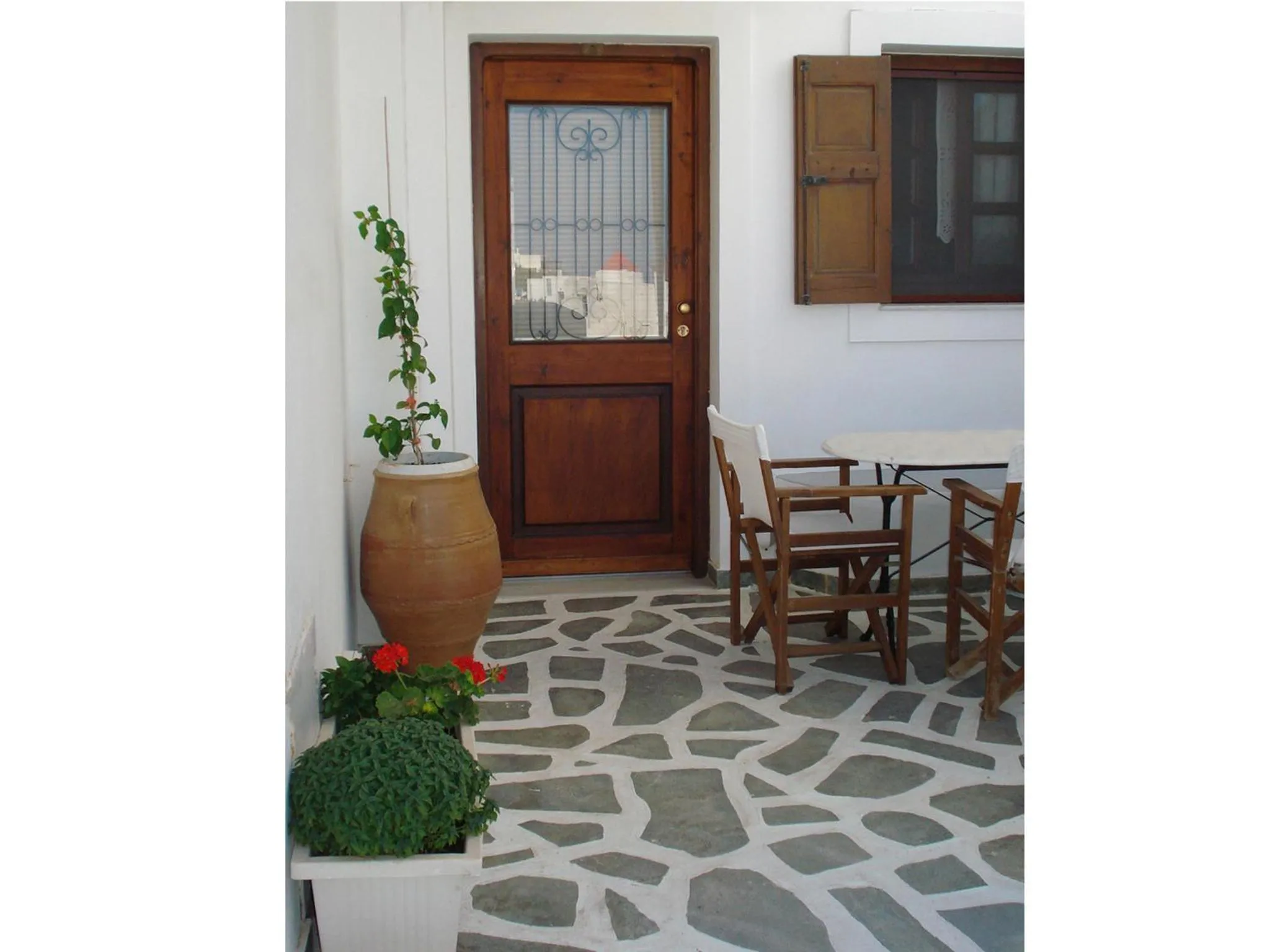 Balcony/Terrace in Kallichoron Art Boutique Hotel