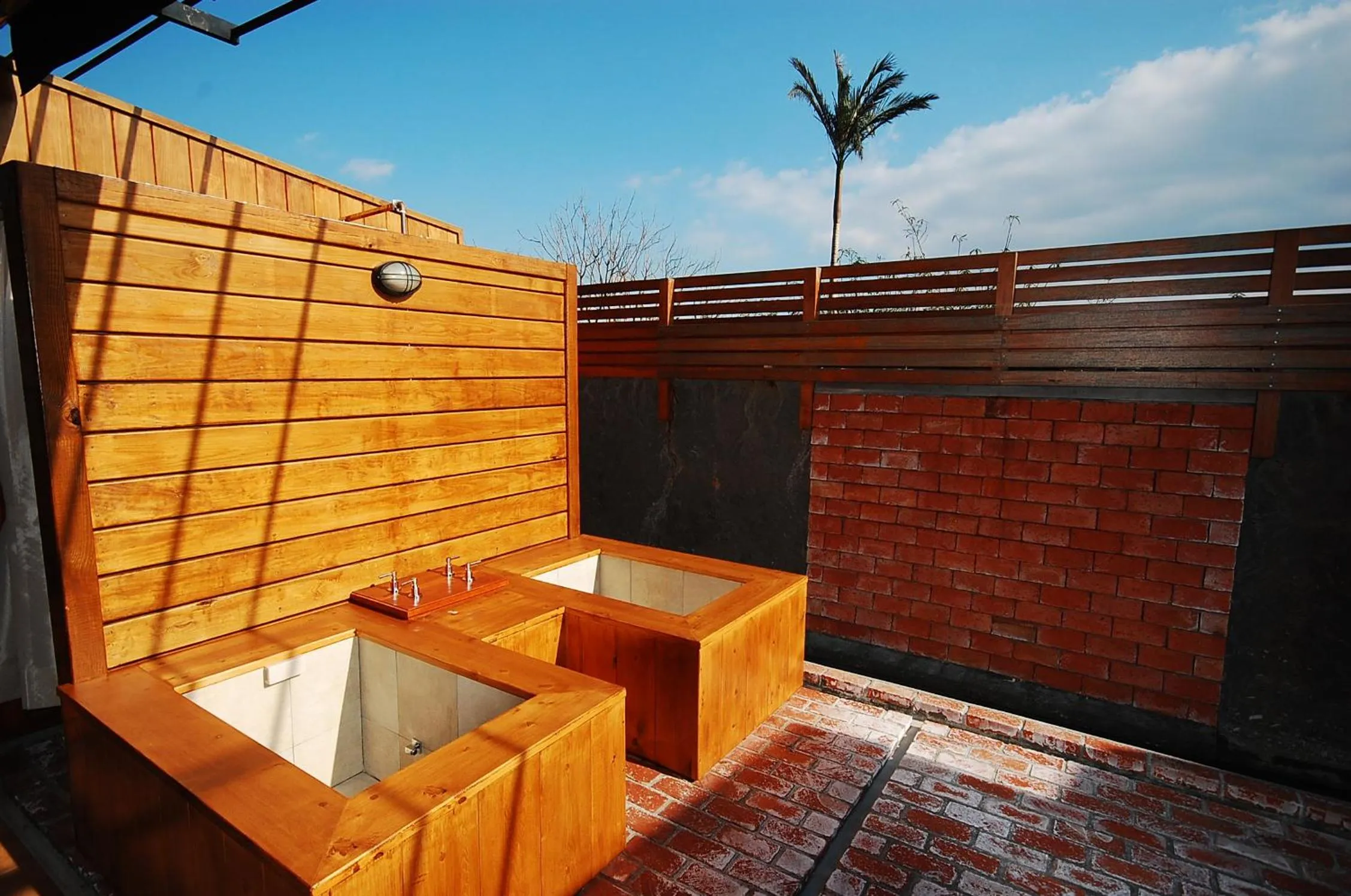 Garden view in March 3 B&B Yilan