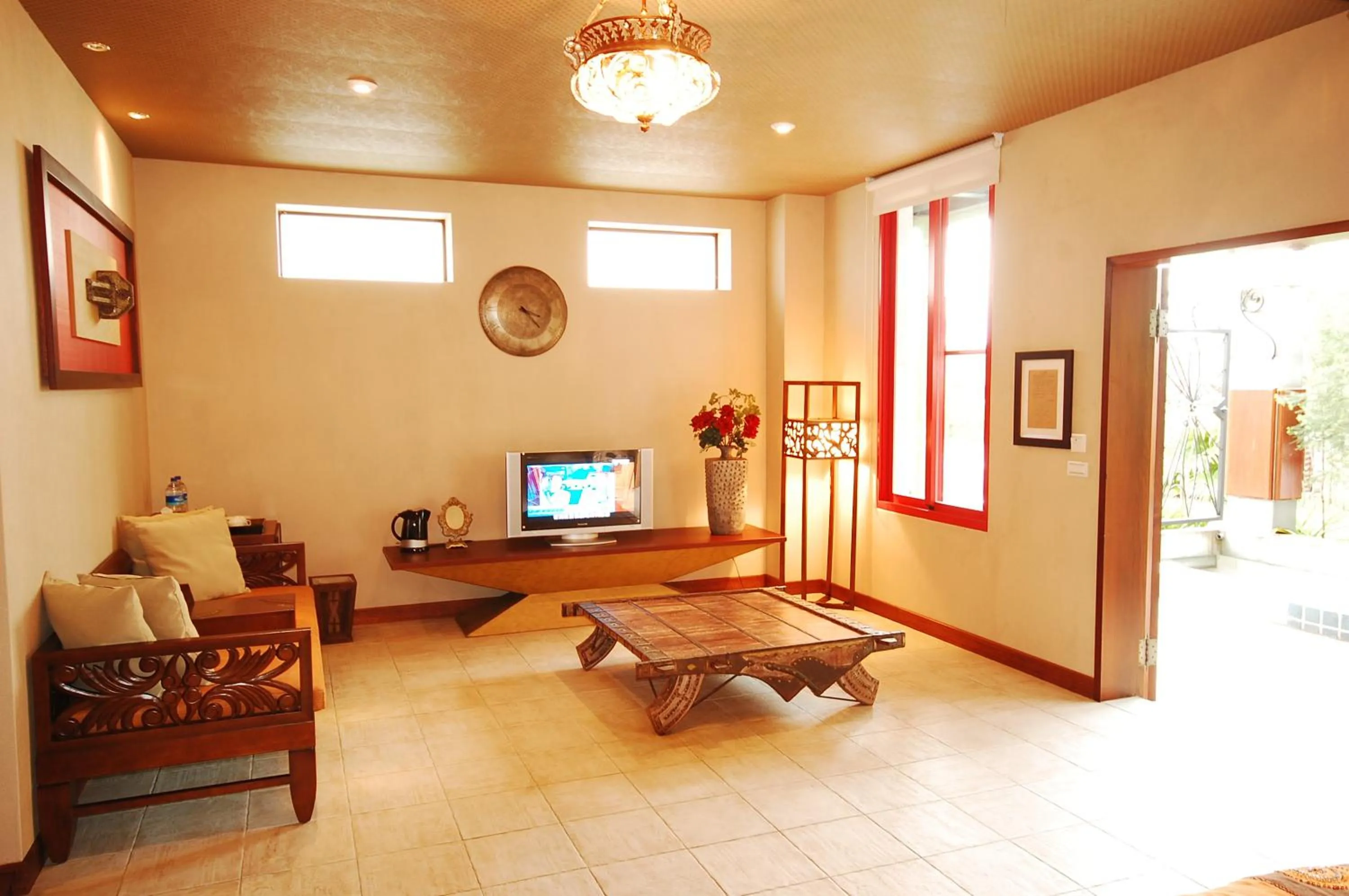 Living room in March 3 B&B Yilan