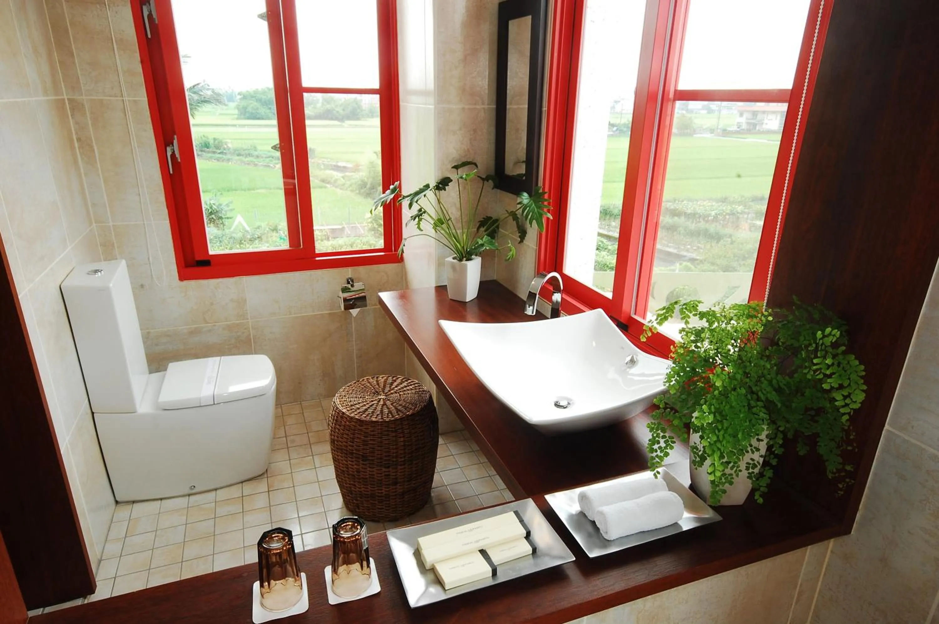 Bathroom in March 3 B&B Yilan