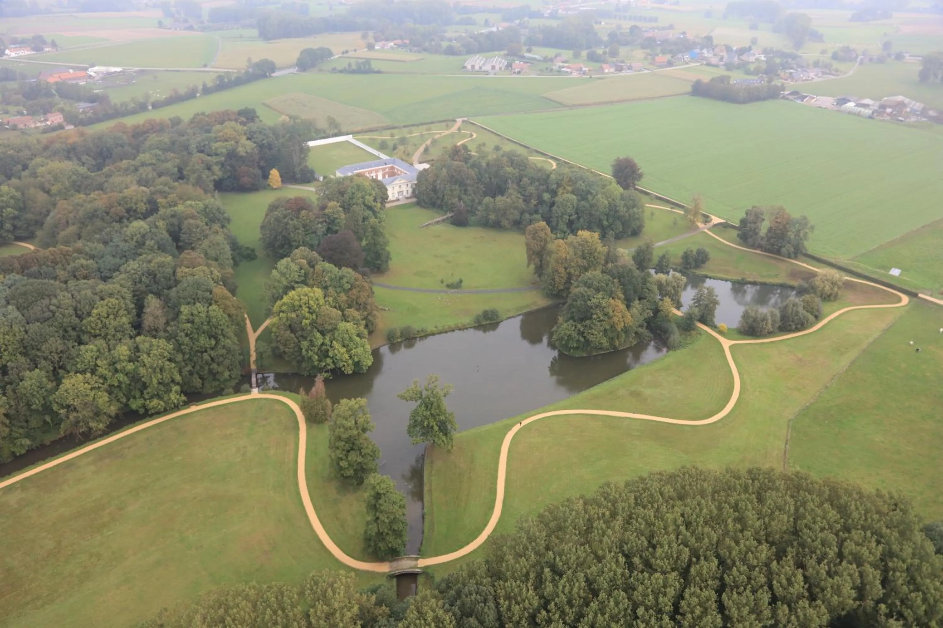 Bird's eye view in B&B T'Rest - Park ter Rijst