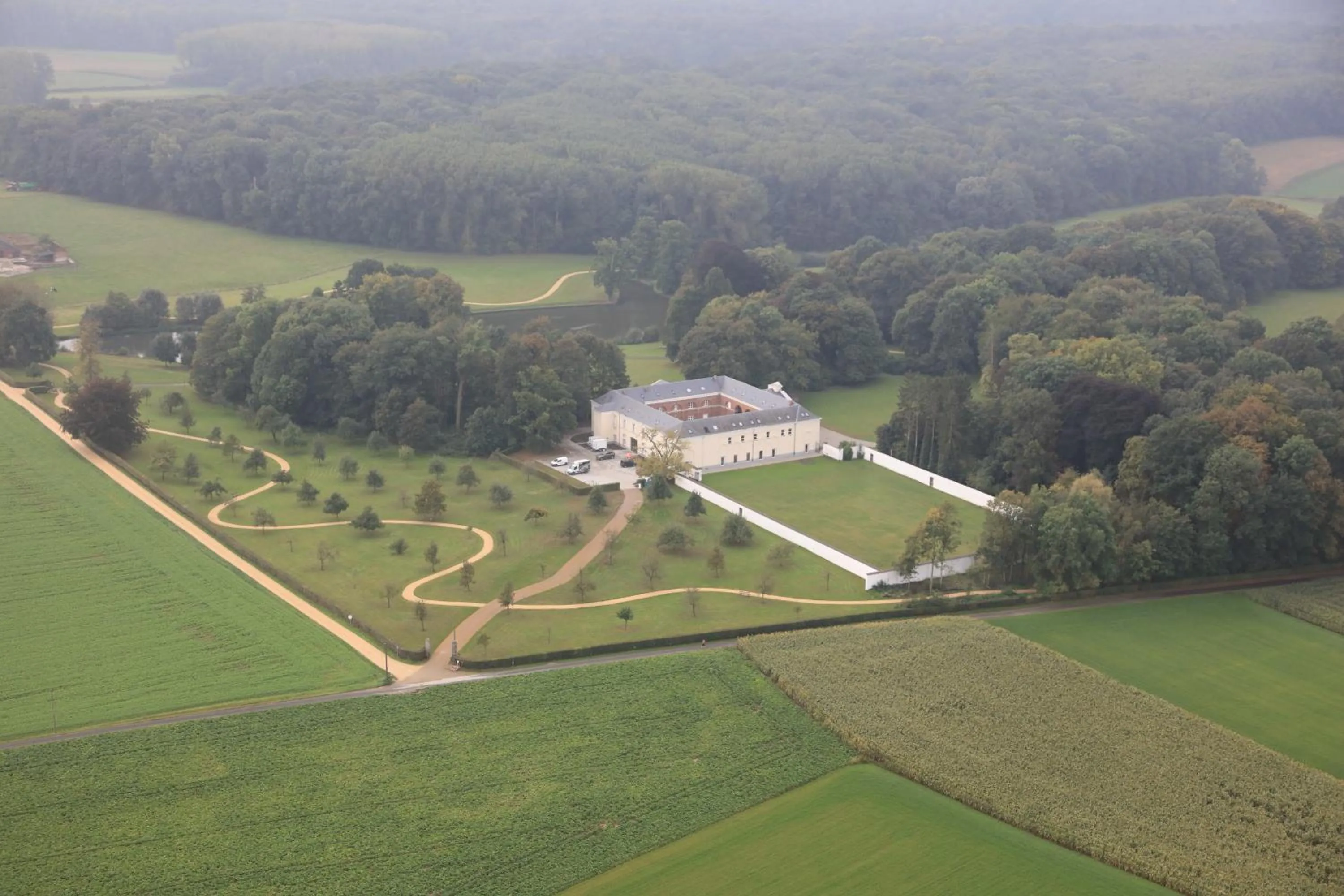 Bird's eye view in B&B T'Rest - Park ter Rijst