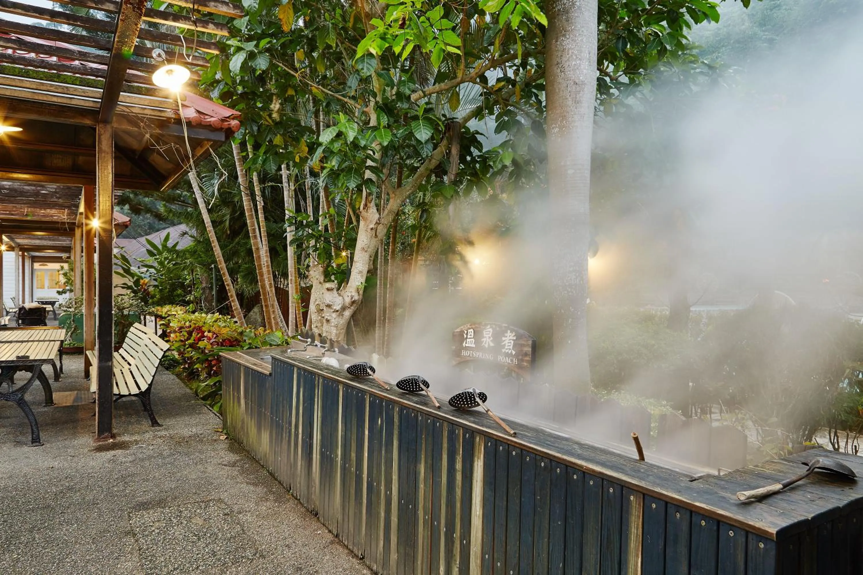Patio in Rainbow Resort Hotel