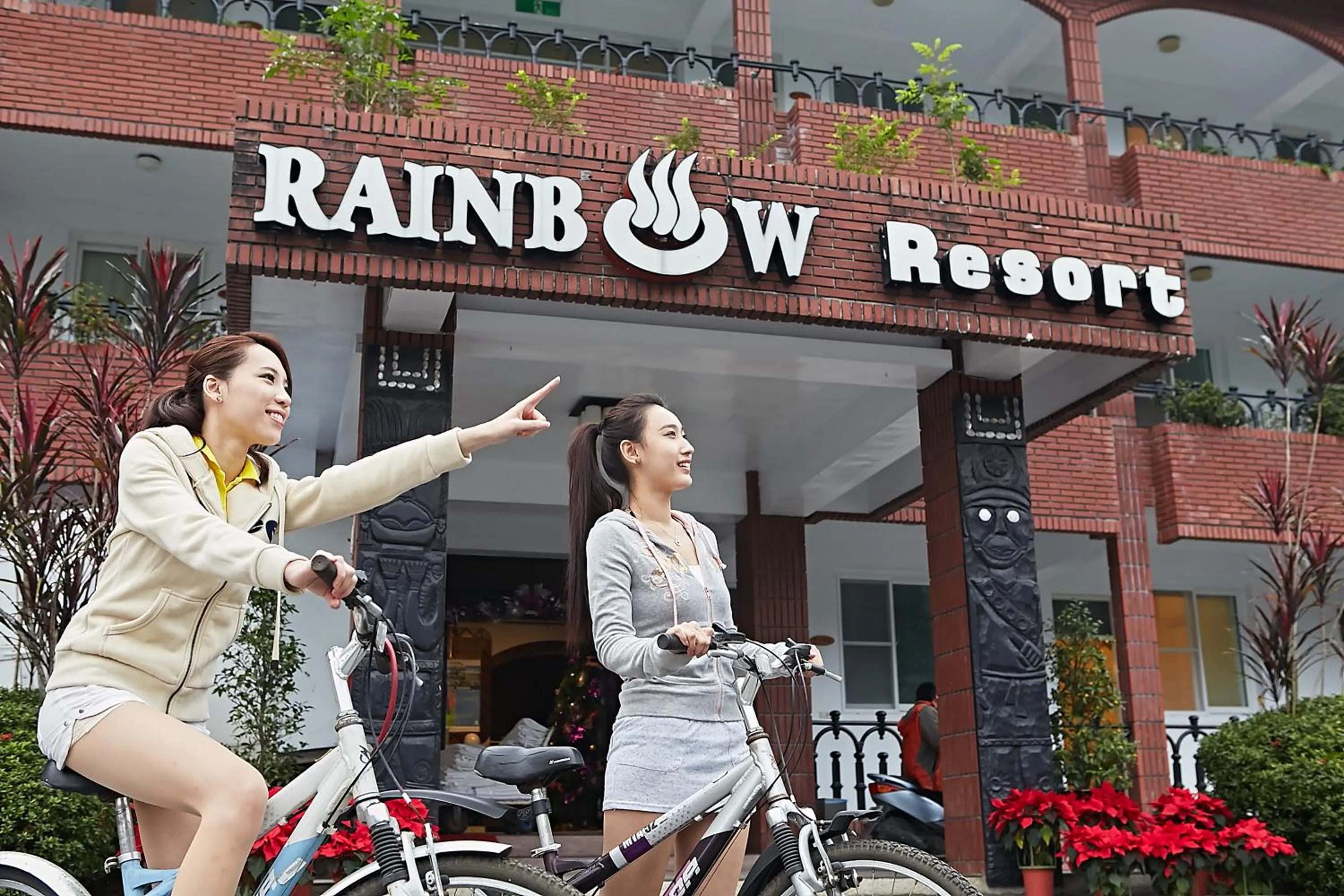 Facade/entrance in Rainbow Resort Hotel