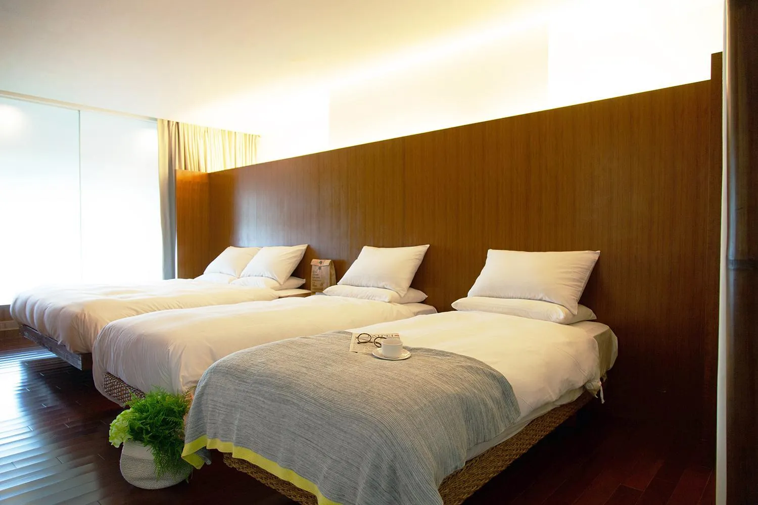 Bed in Luminous Hot Spring Resort & SPA