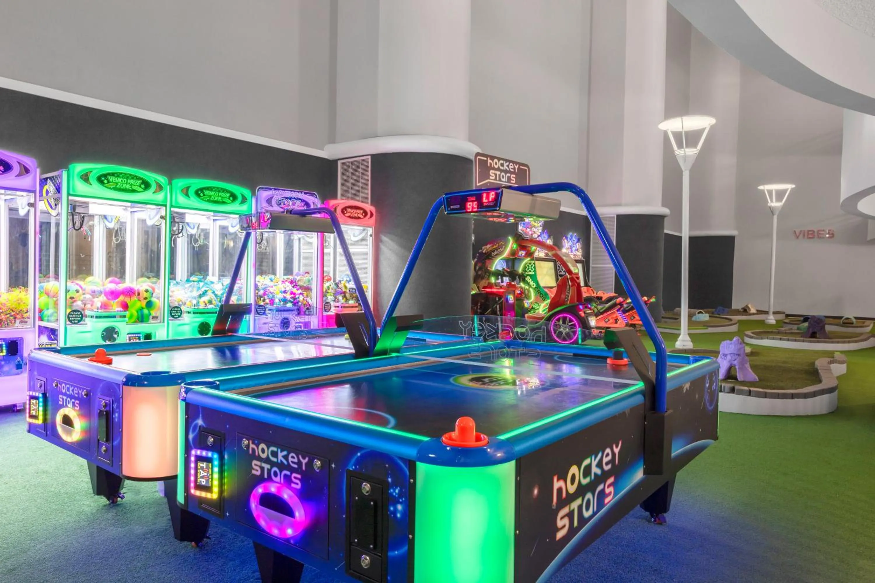 Game Room in Ocean Walk Resort