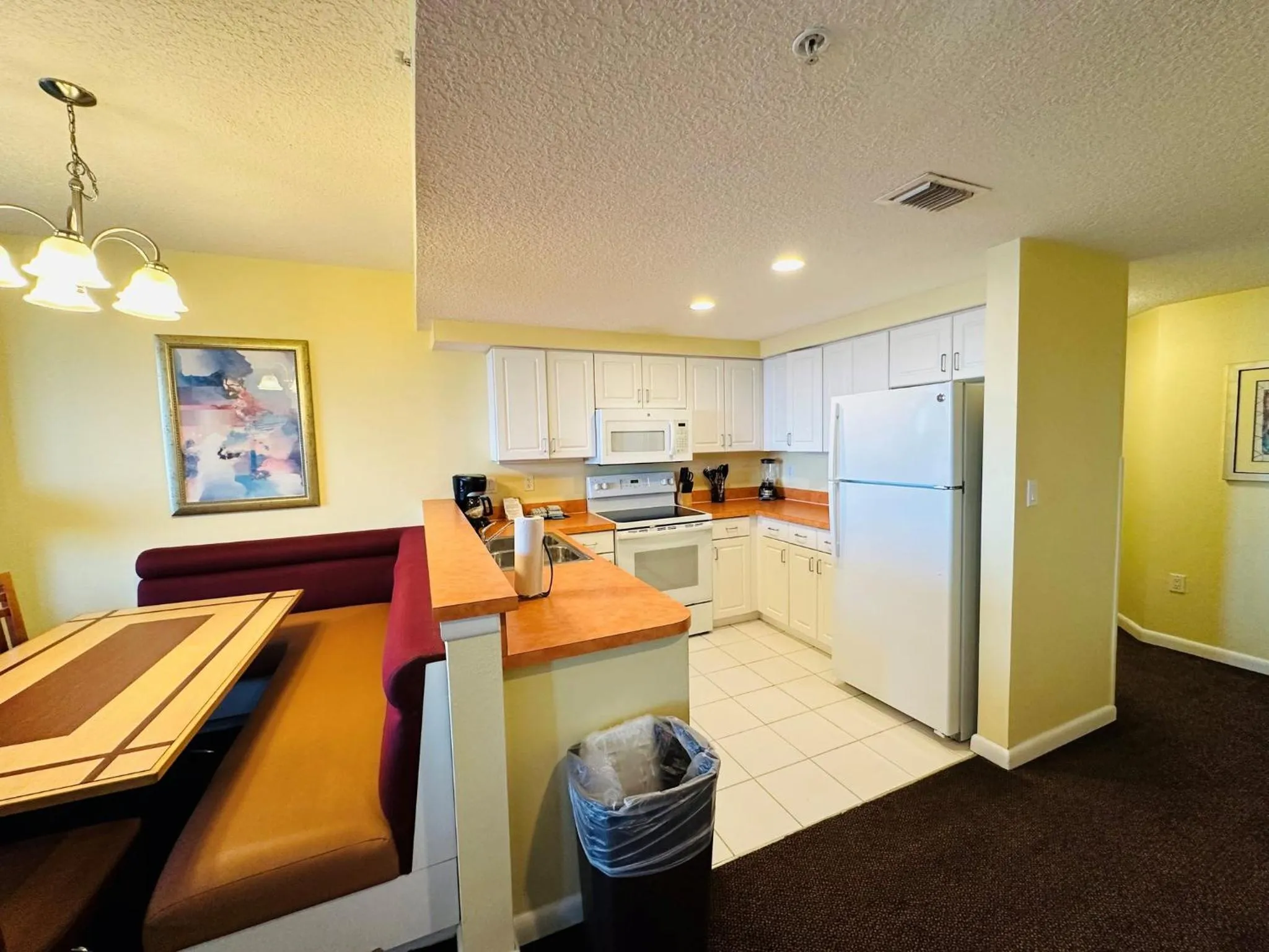 Living room in Ocean Walk Resort