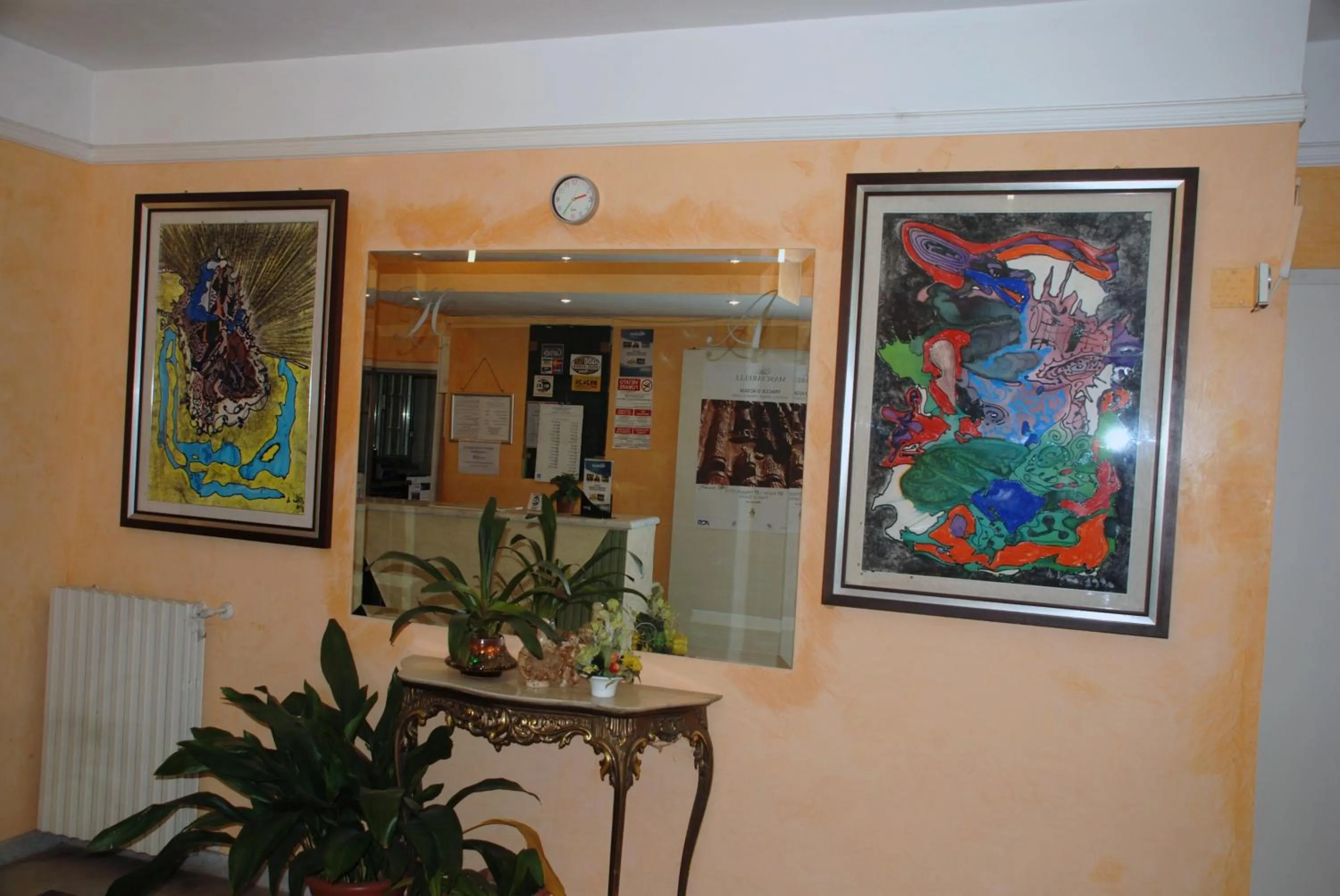 Decorative detail in Hotel Annunziata