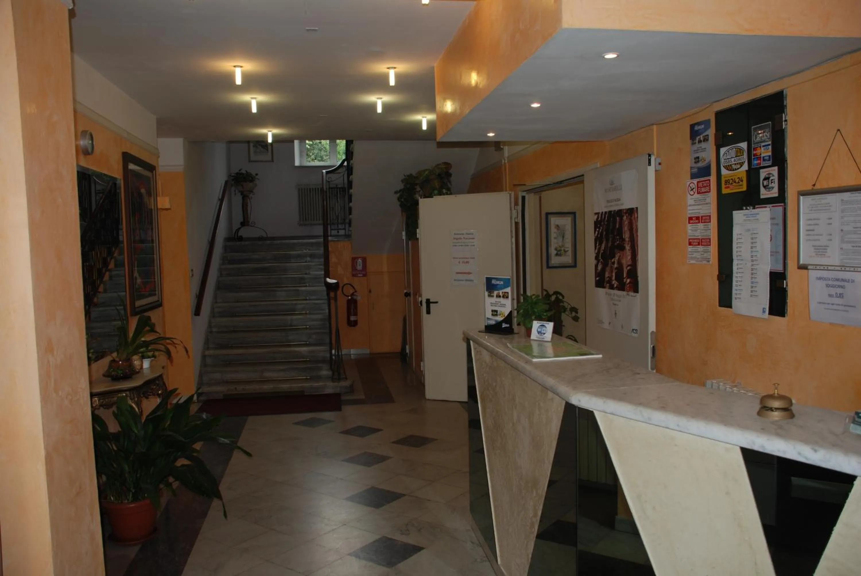 Lobby or reception in Hotel Annunziata