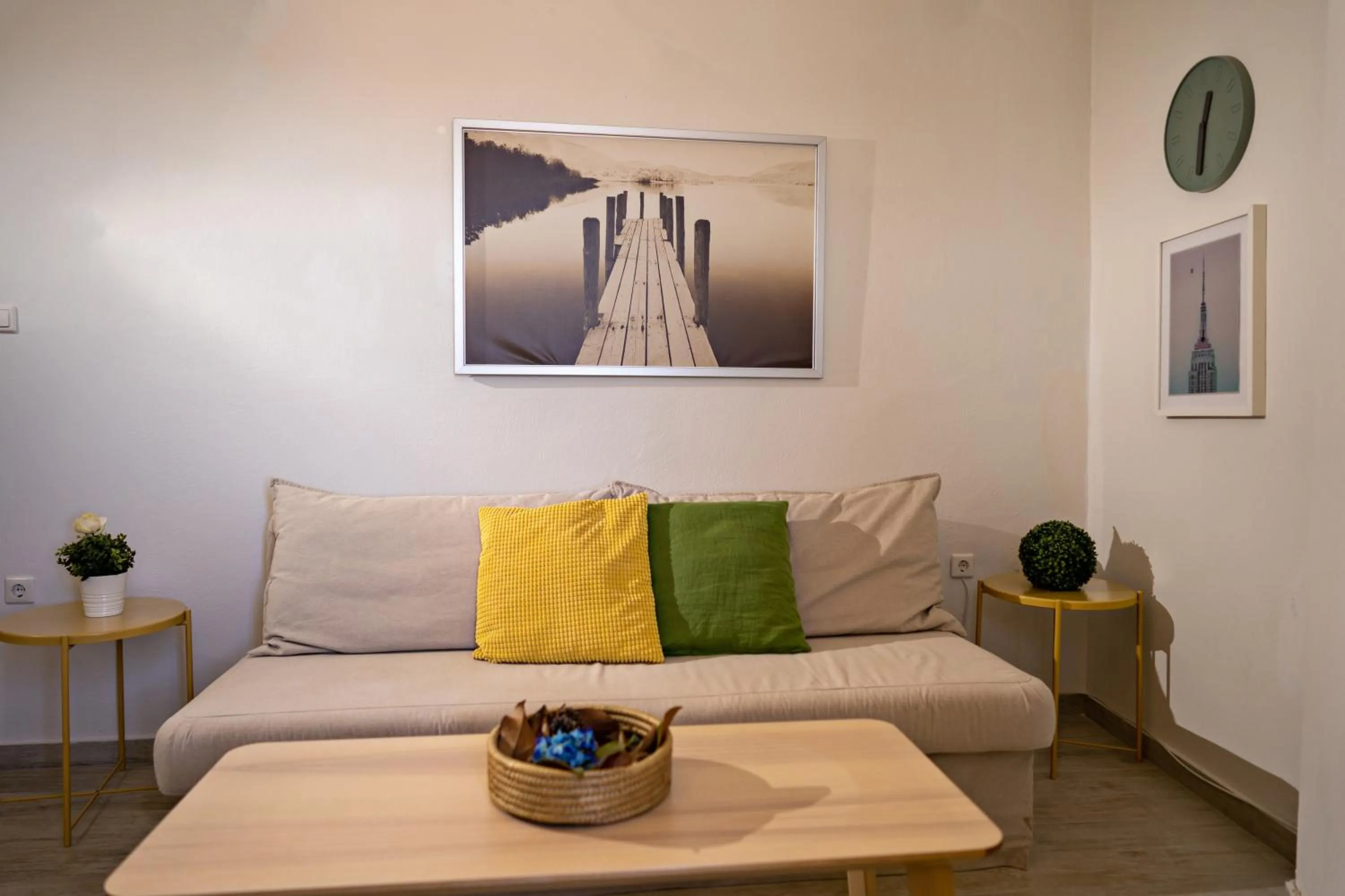 Living room in Castello Apartments