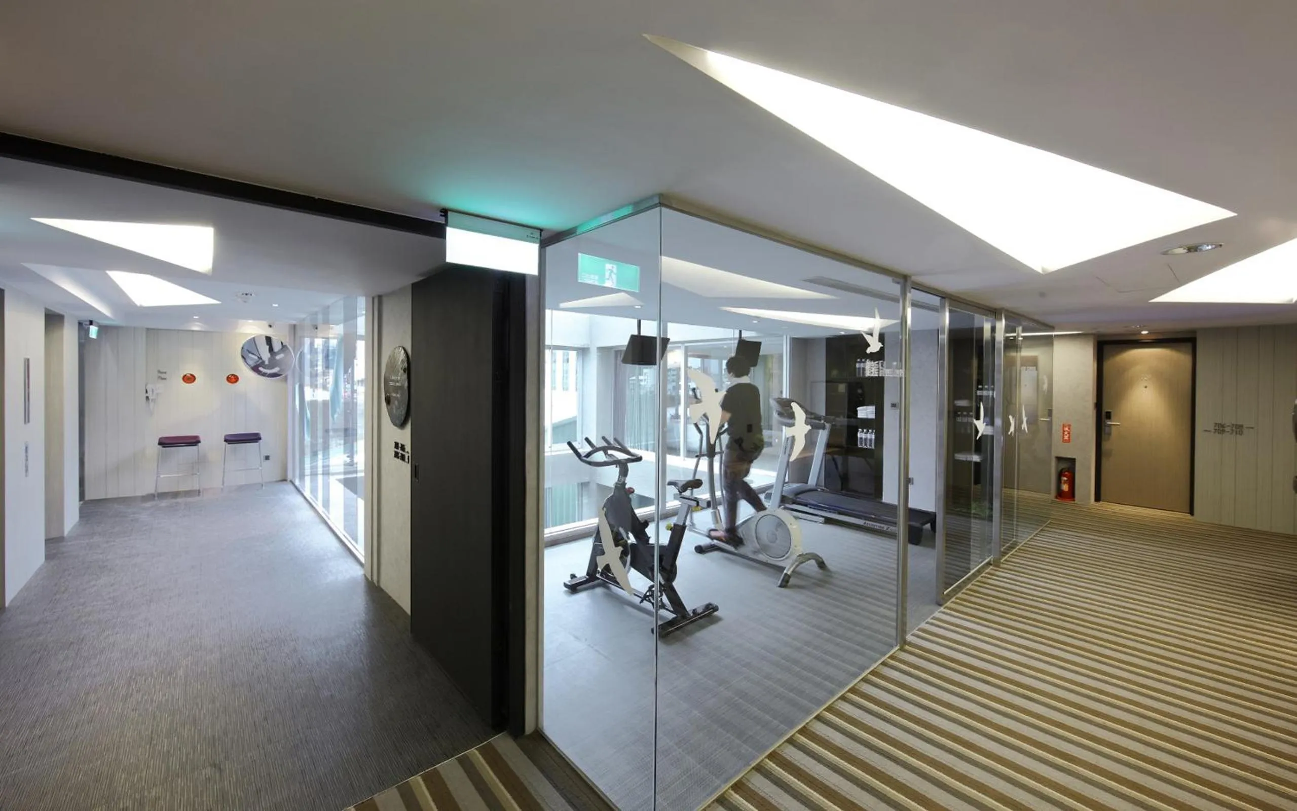 Fitness centre/facilities in Hotelday Taichung