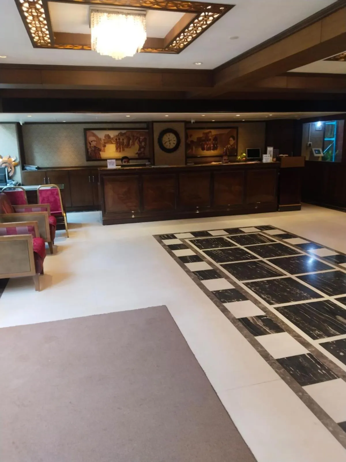 Lobby or reception in The President-A Boutique Hotel