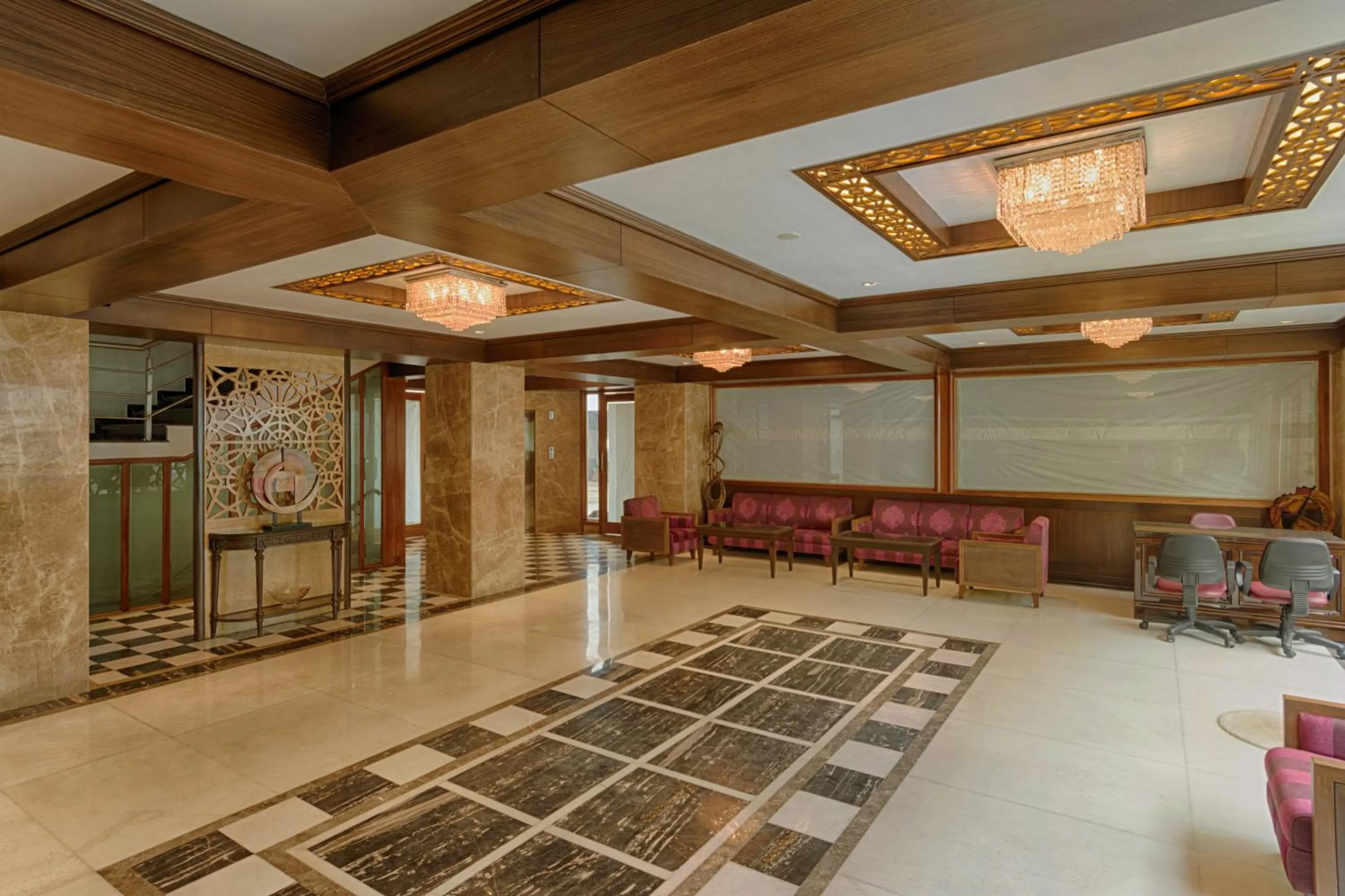 Lobby or reception in The President-A Boutique Hotel