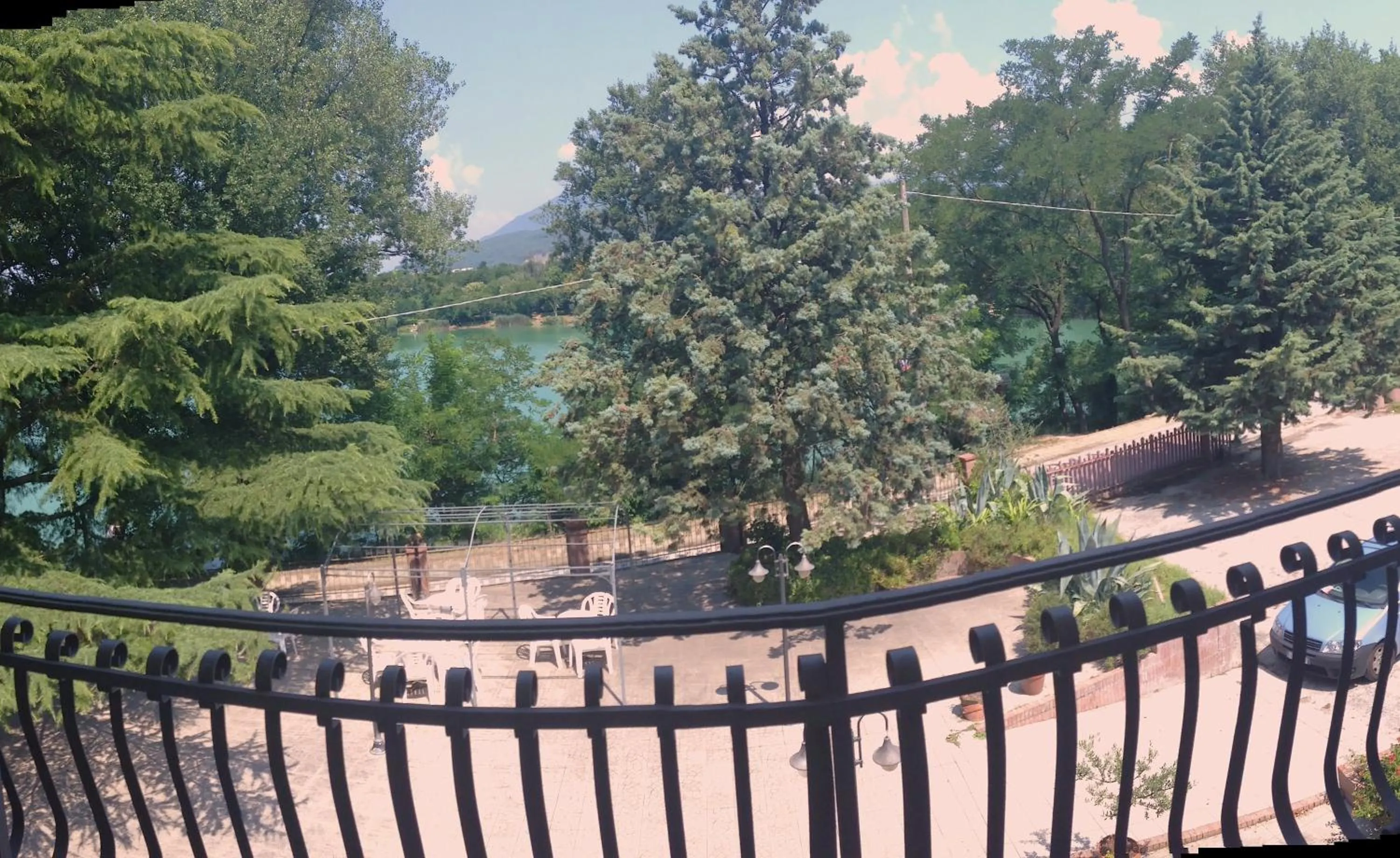 Balcony/Terrace in Hotel Del Lago