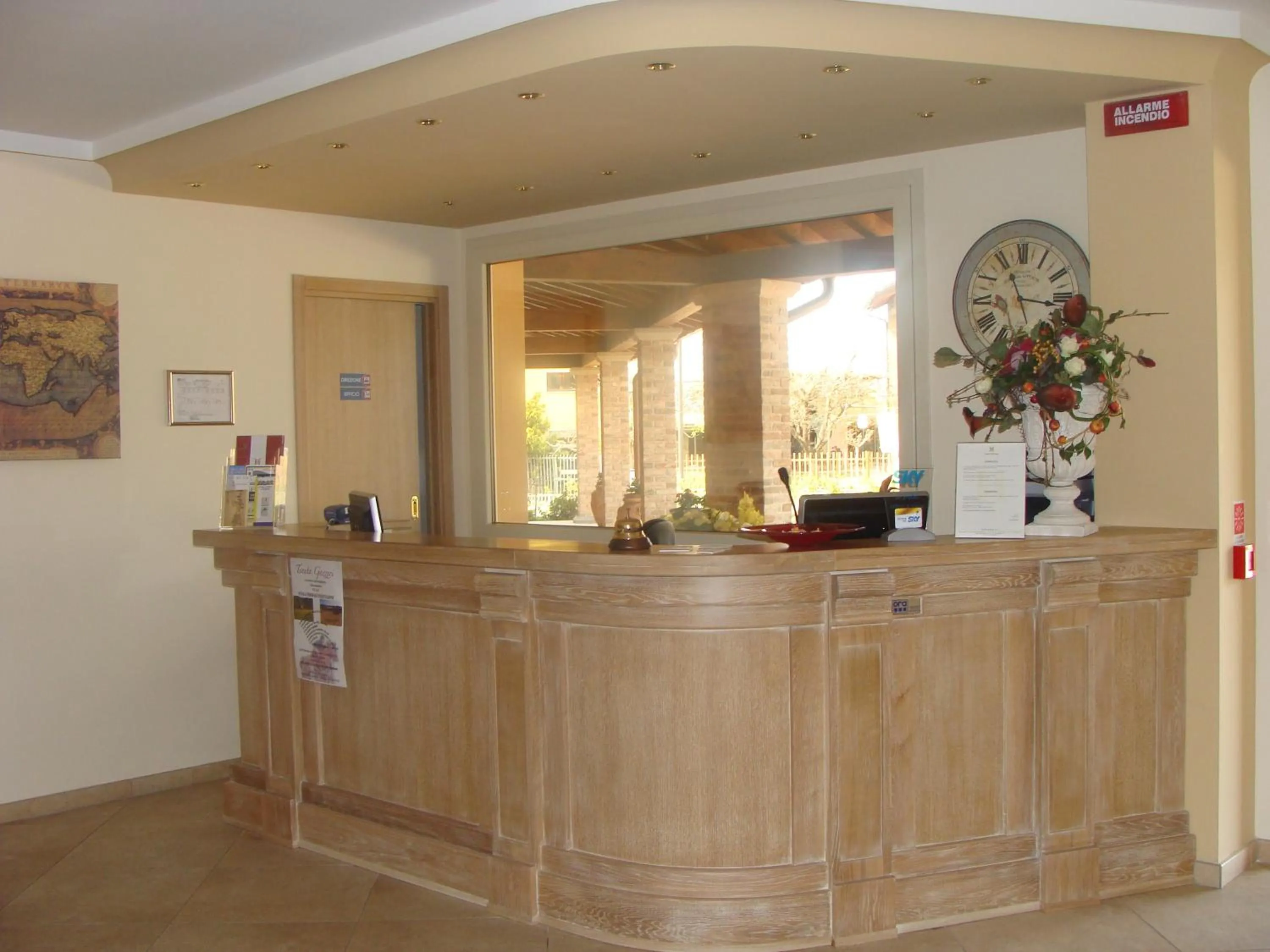 Lobby or reception in Hotel Belforte