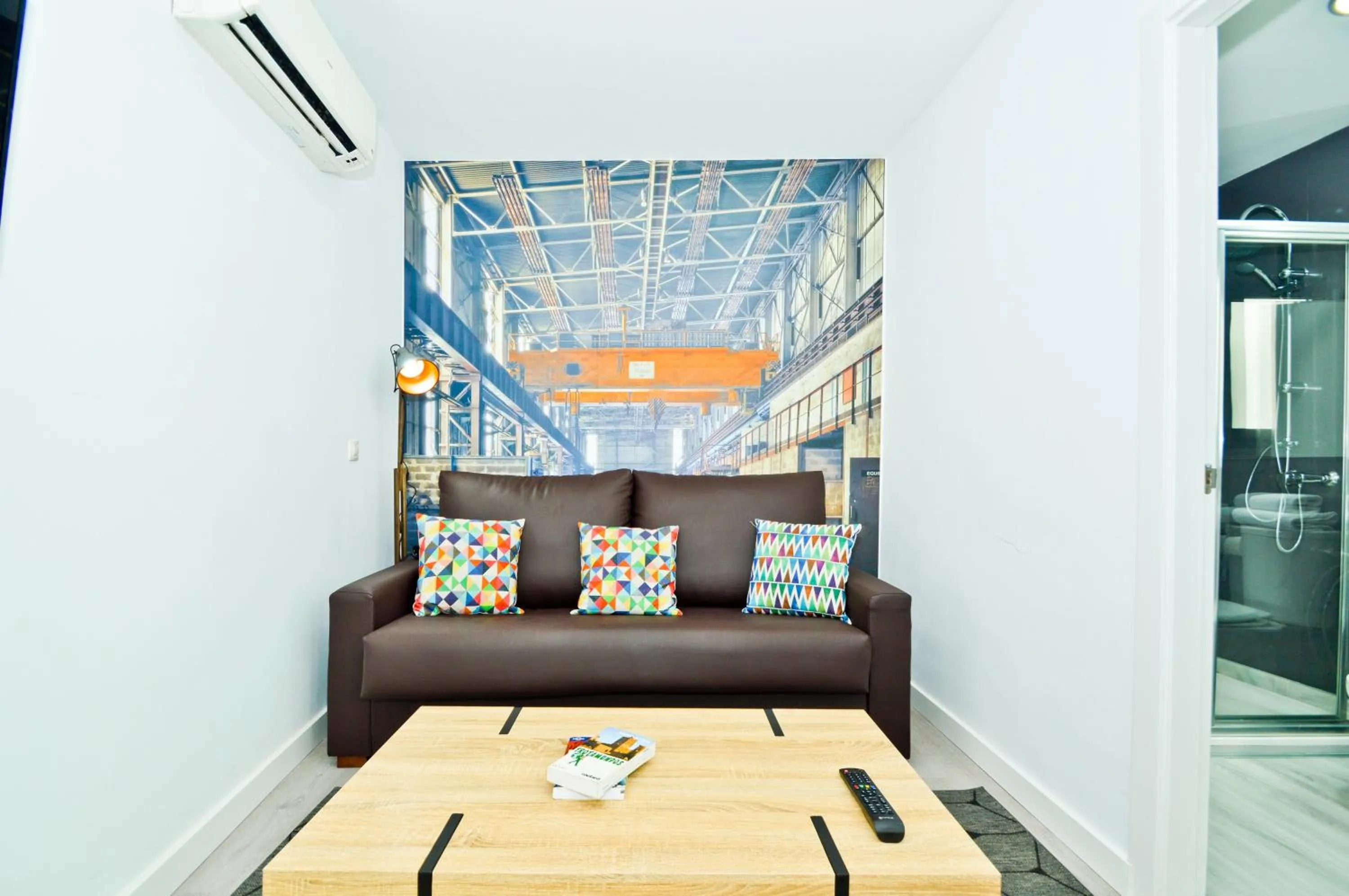 Living room in The Zentral Suites & Apartments