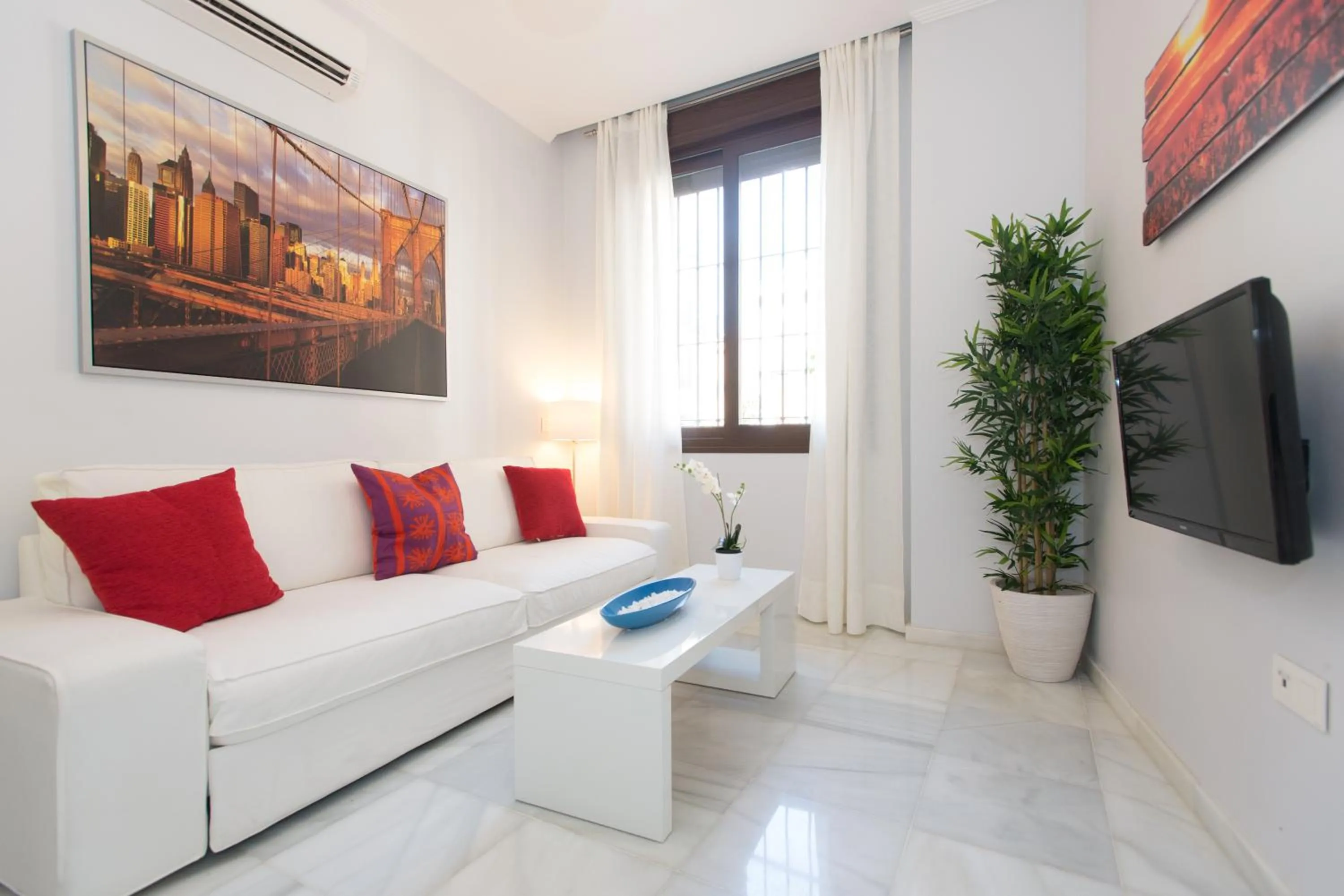 Living room in The Zentral Suites & Apartments