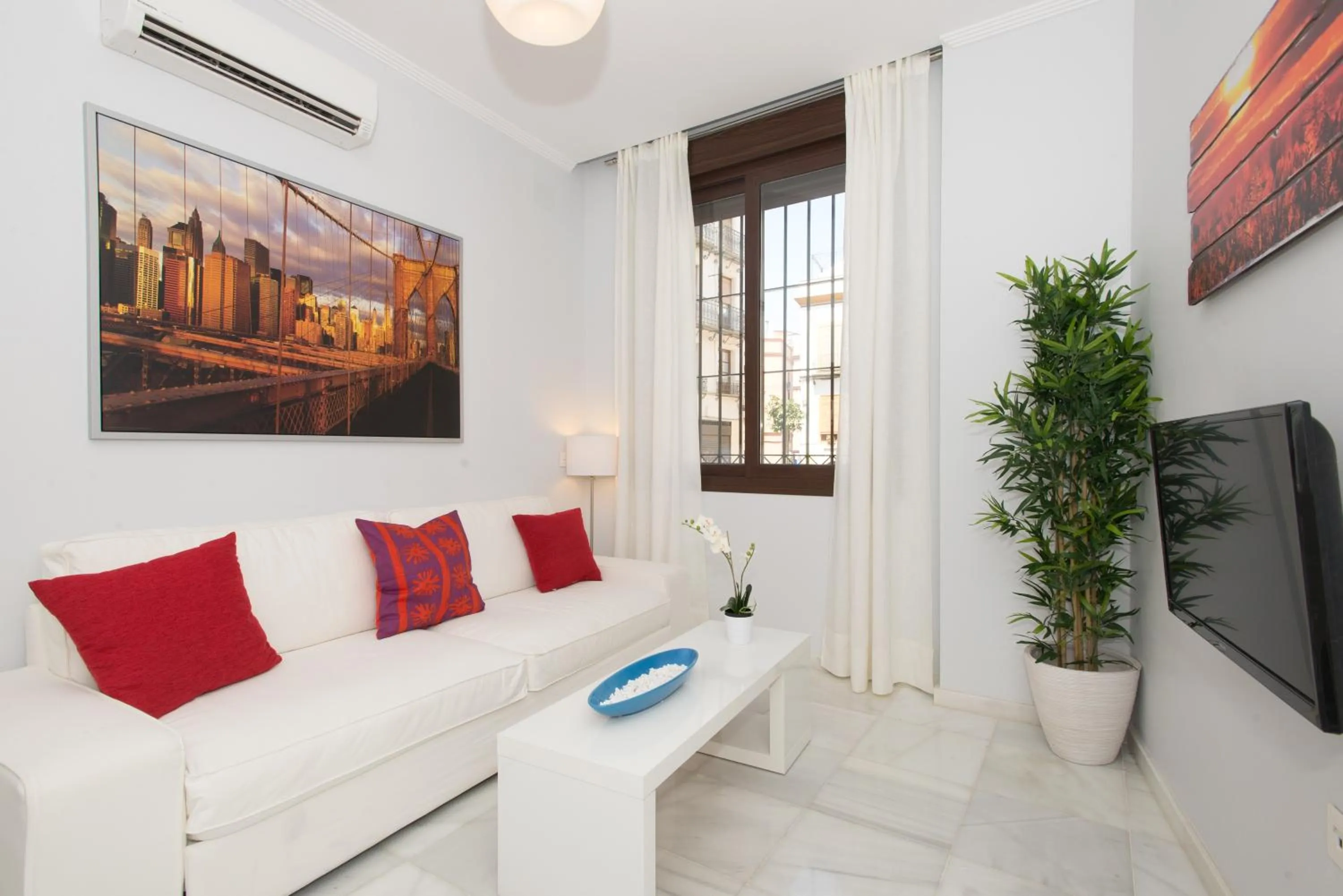 Living room in The Zentral Suites & Apartments