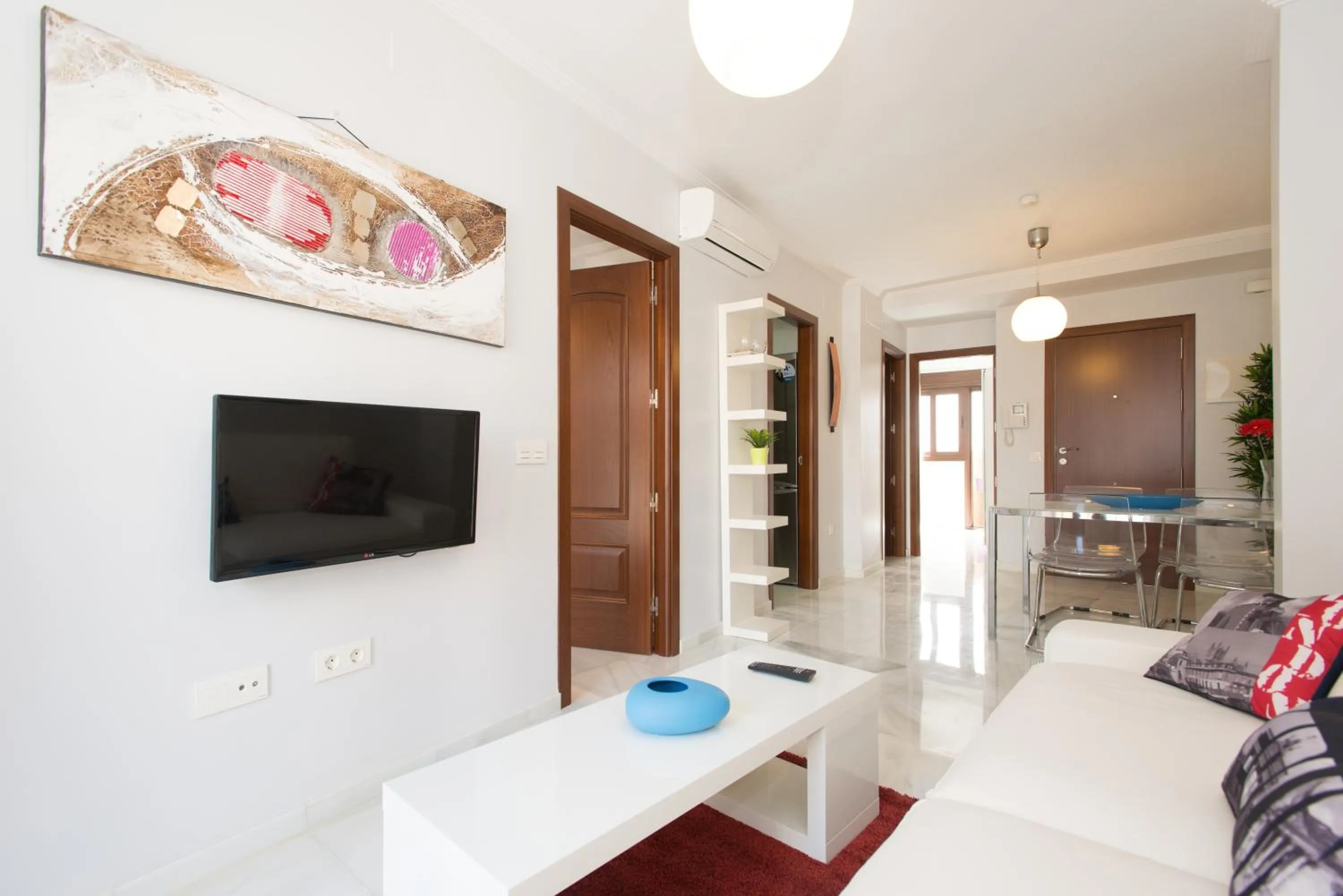 Living room in The Zentral Suites & Apartments