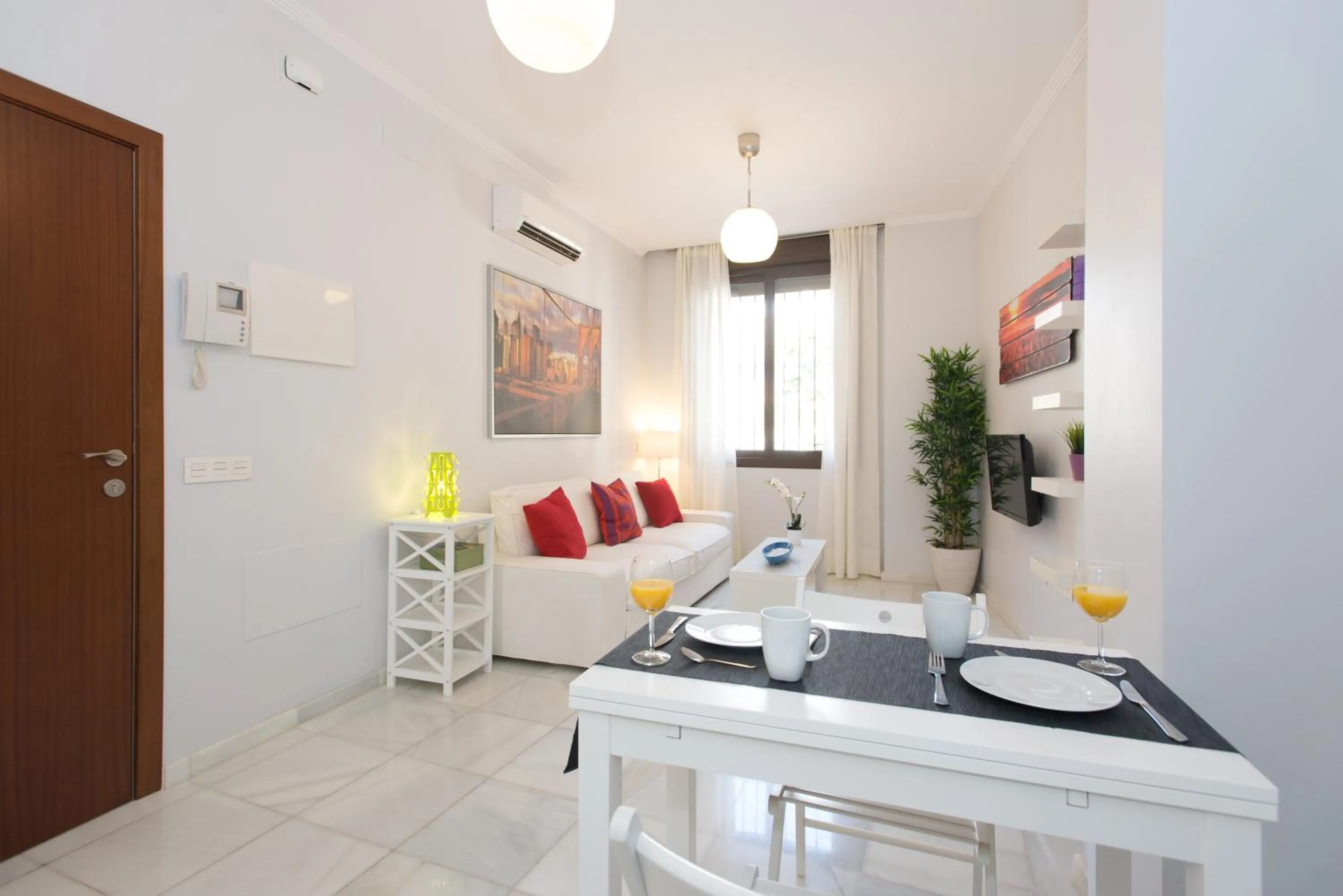 Living room in The Zentral Suites & Apartments