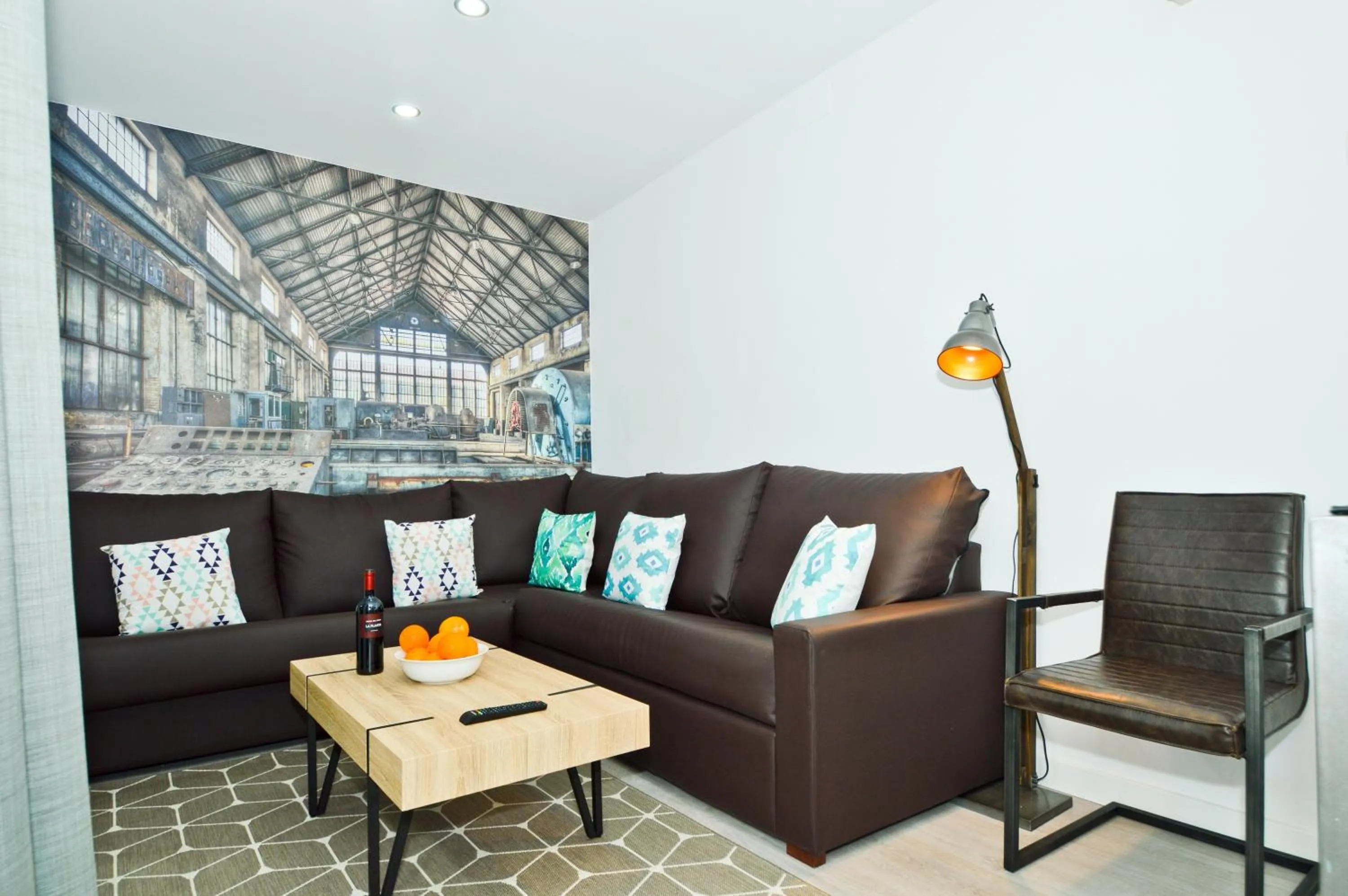 Living room in The Zentral Suites & Apartments