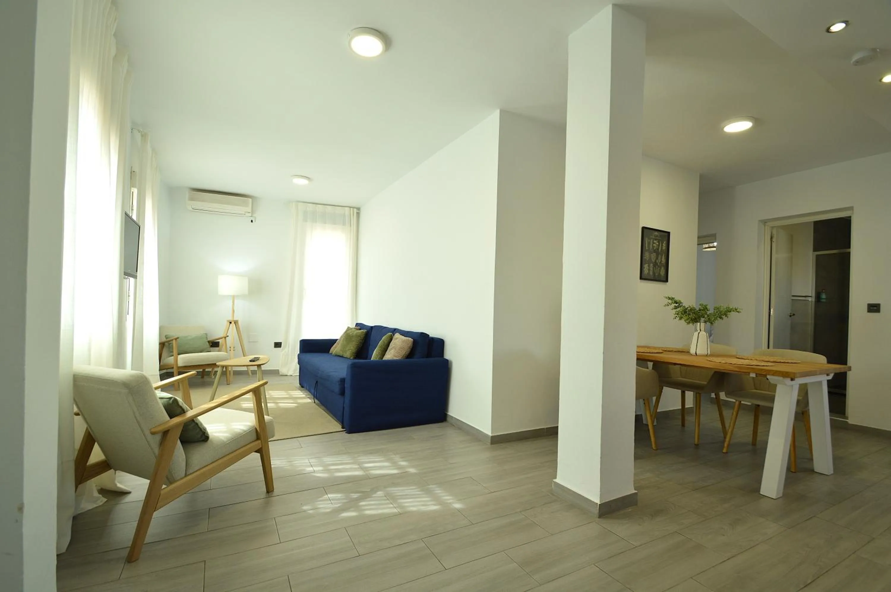 Living room in The Zentral Suites & Apartments