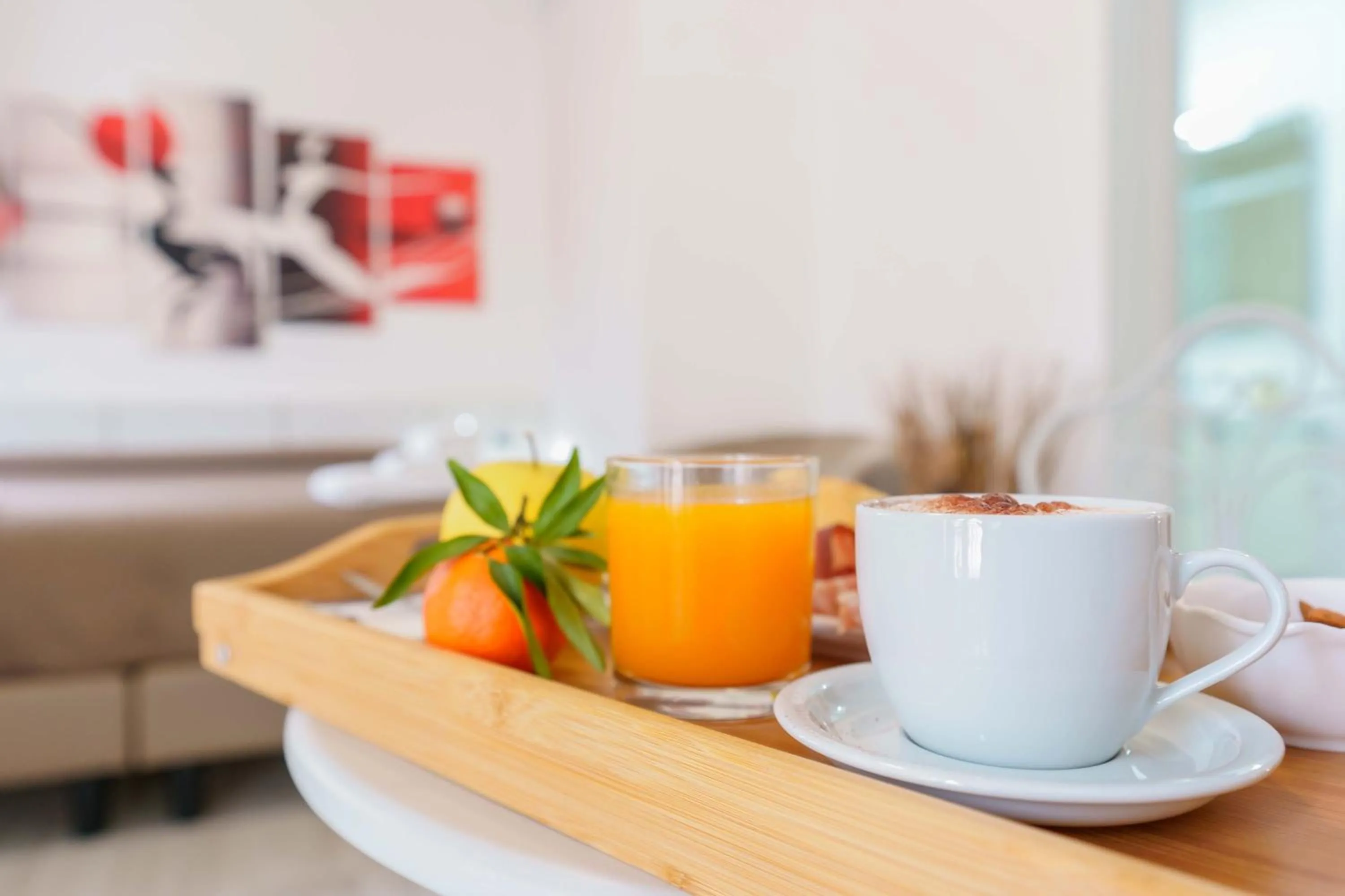 Food and drinks in Nùe Rooms