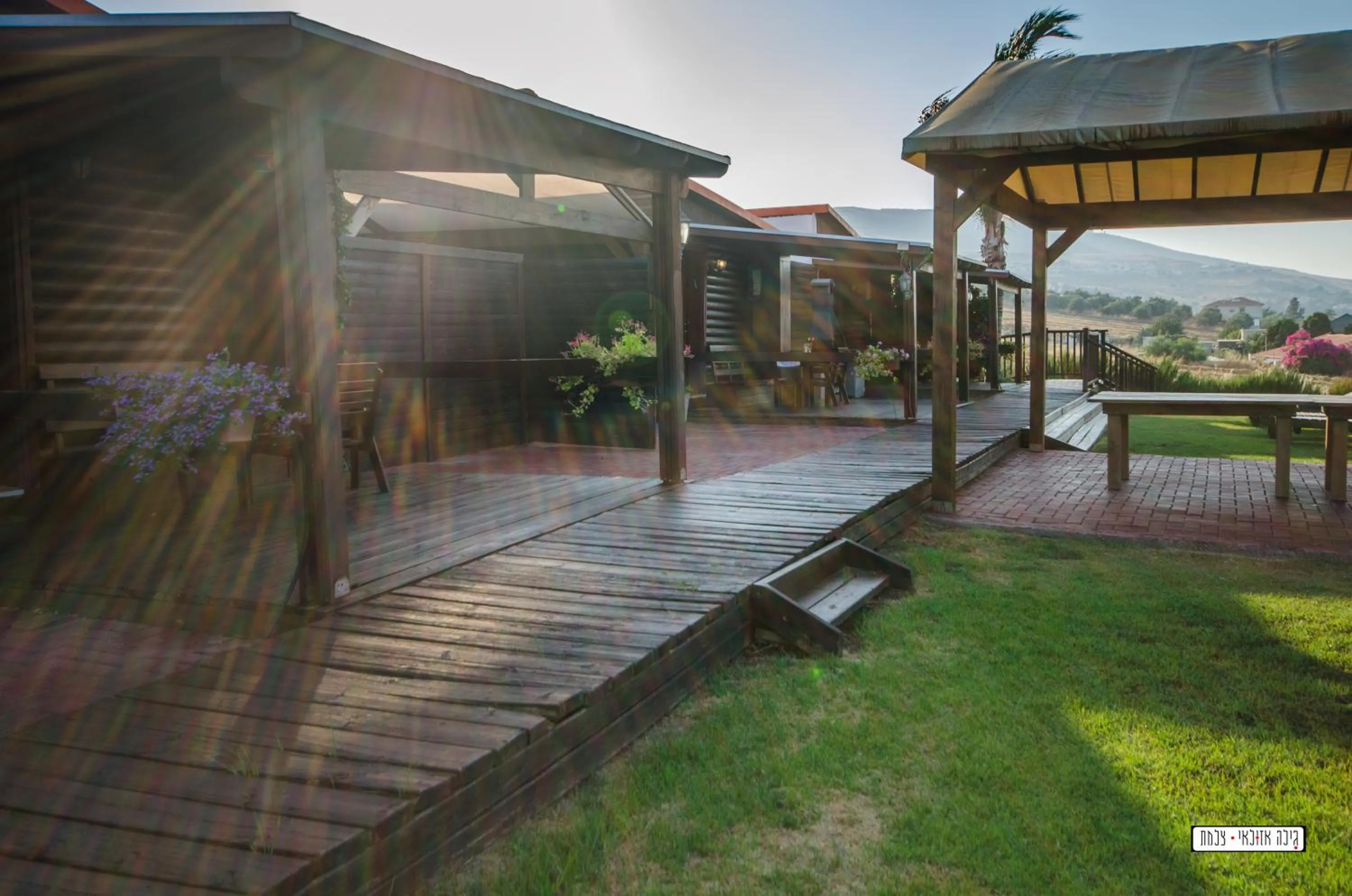 Garden in Avigail Guest House