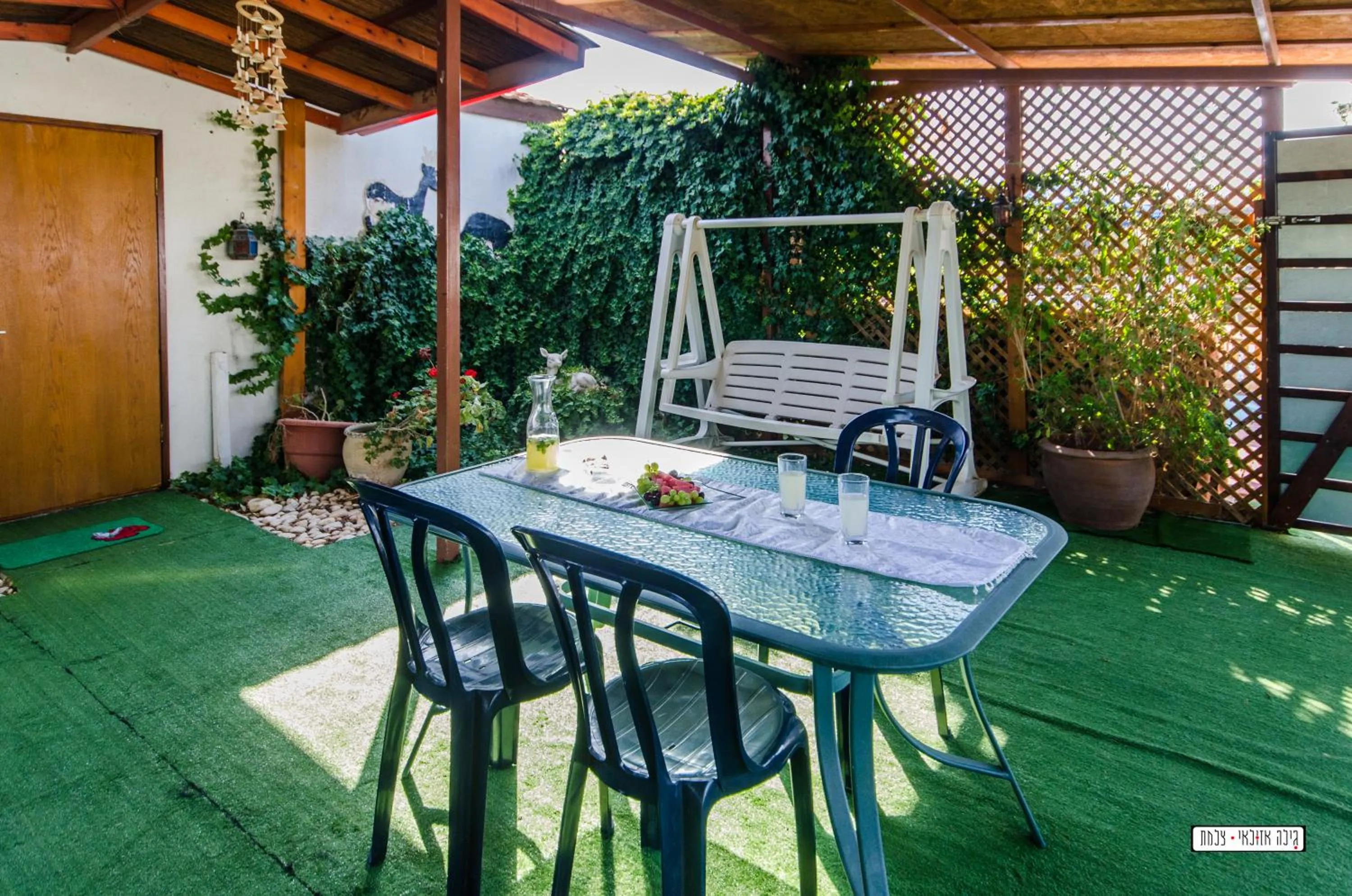 Patio in Avigail Guest House