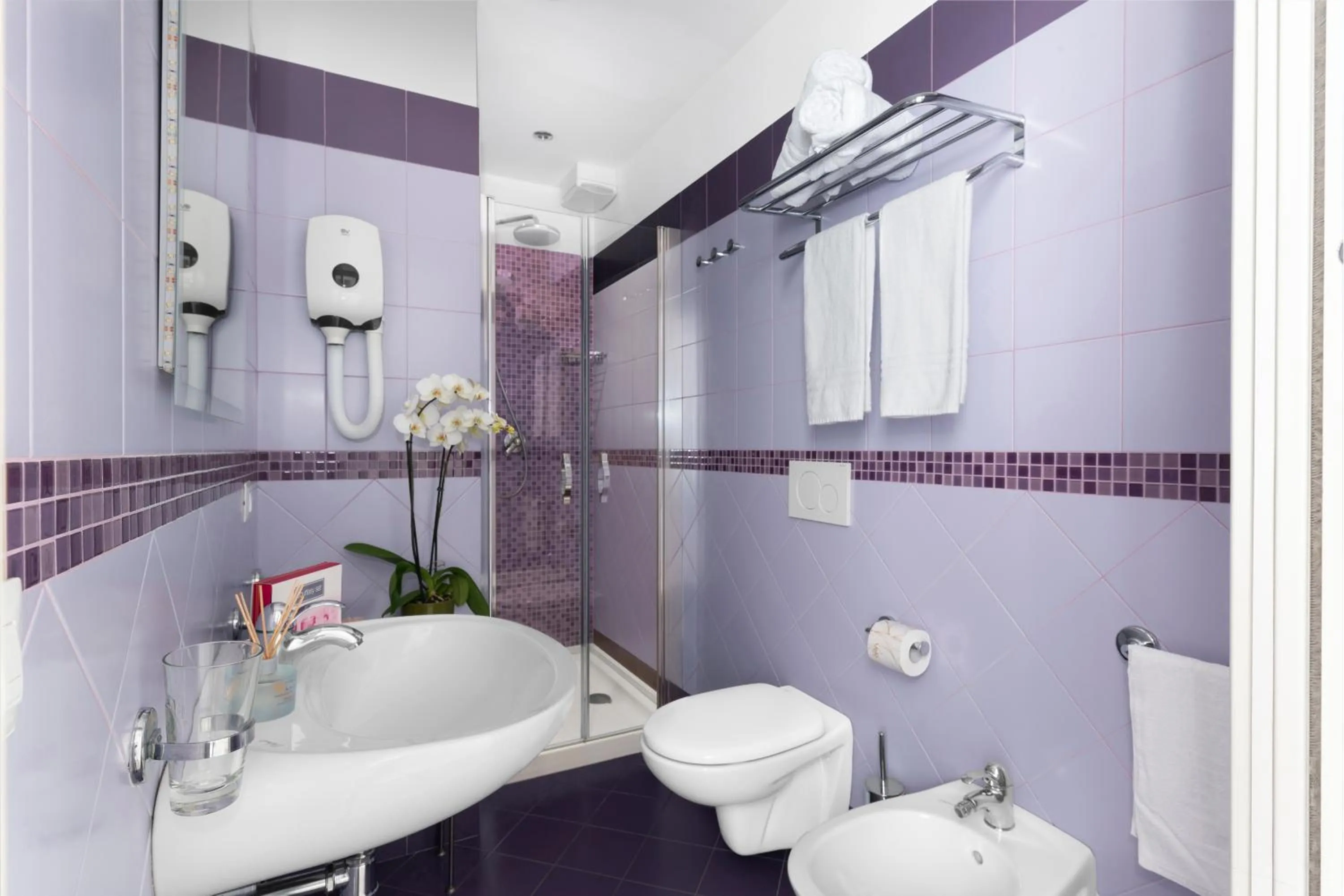 Bathroom in Al Centro Suites