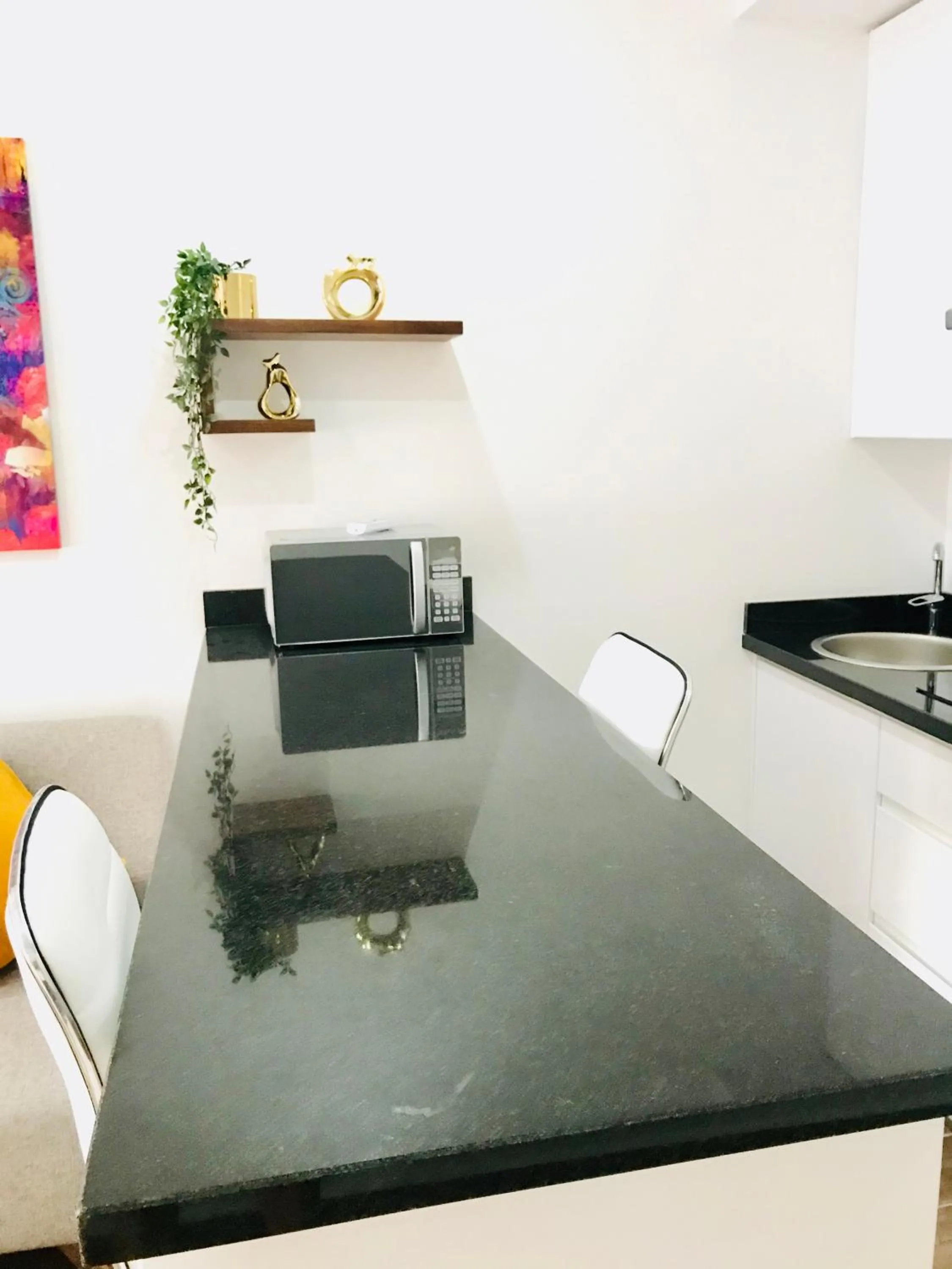 Kitchen or kitchenette in Edificio Vanessa 24 studios