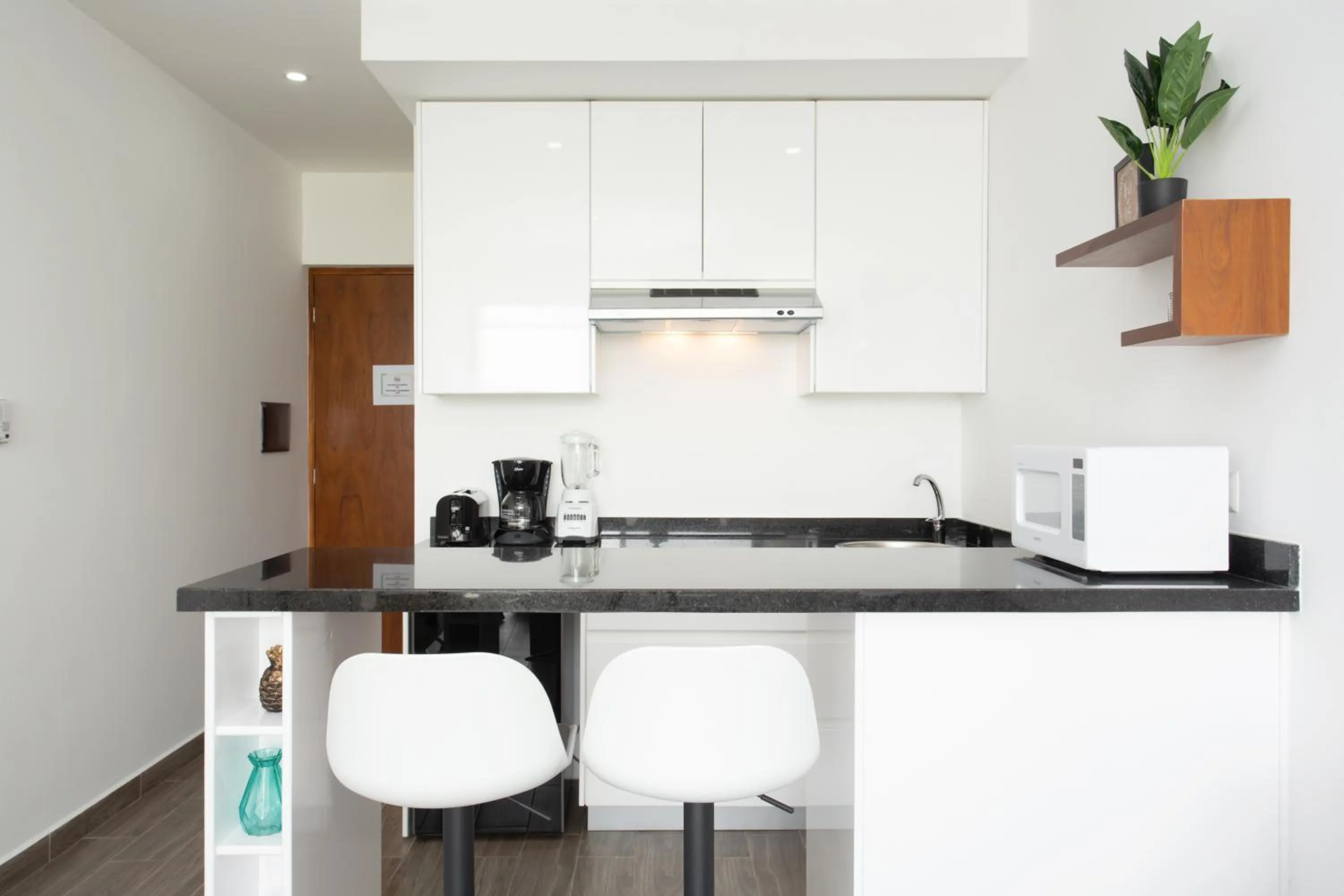 Kitchen or kitchenette in Edificio Vanessa 24 studios