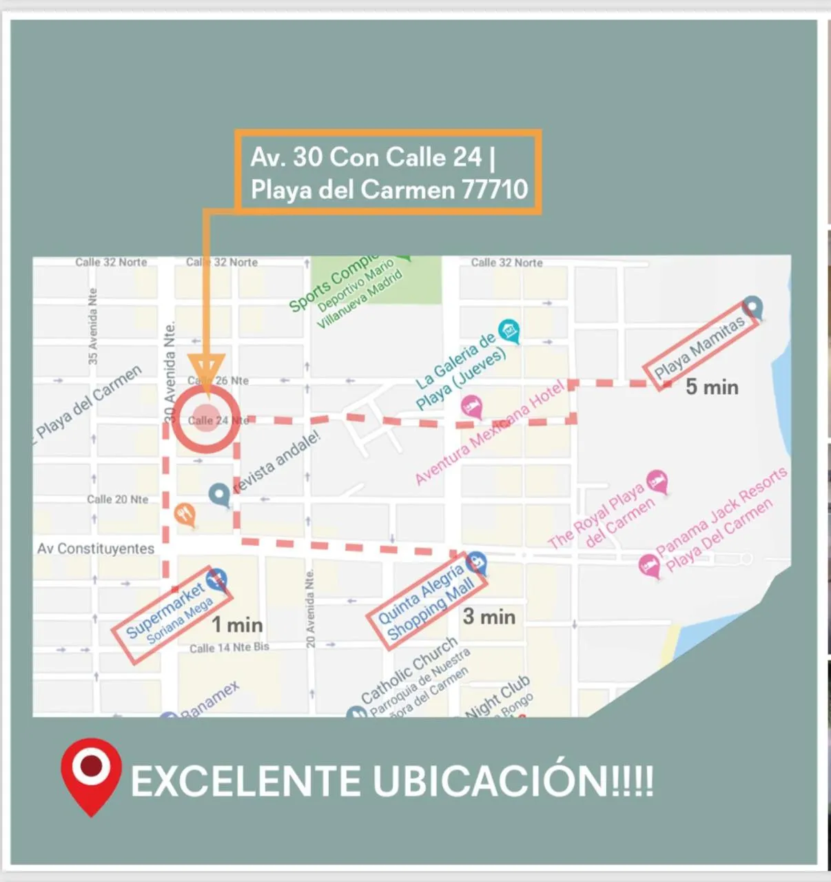 Bird's eye view in Edificio Vanessa 24 studios