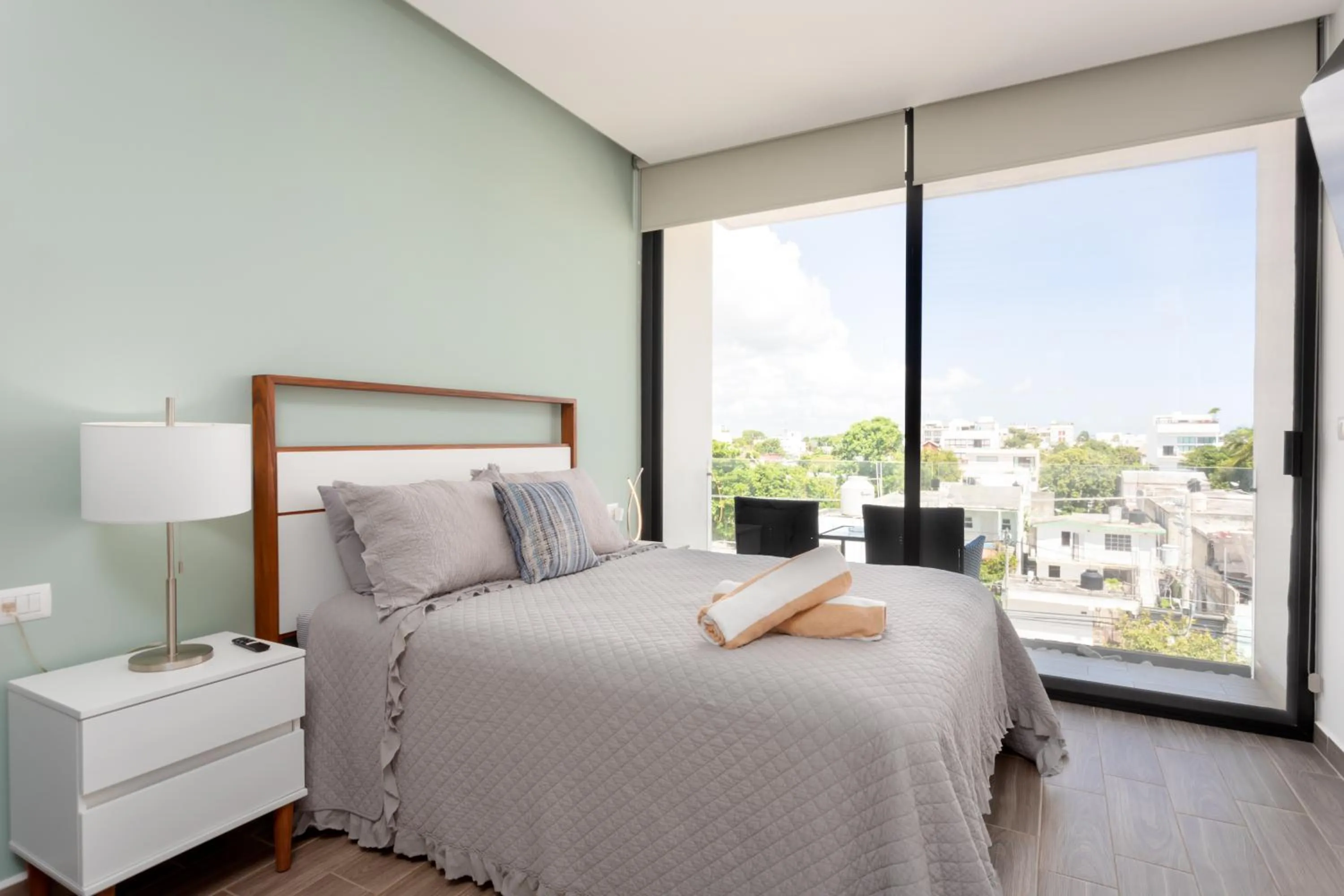 Photo of the whole room, Bed in Edificio Vanessa 24 studios