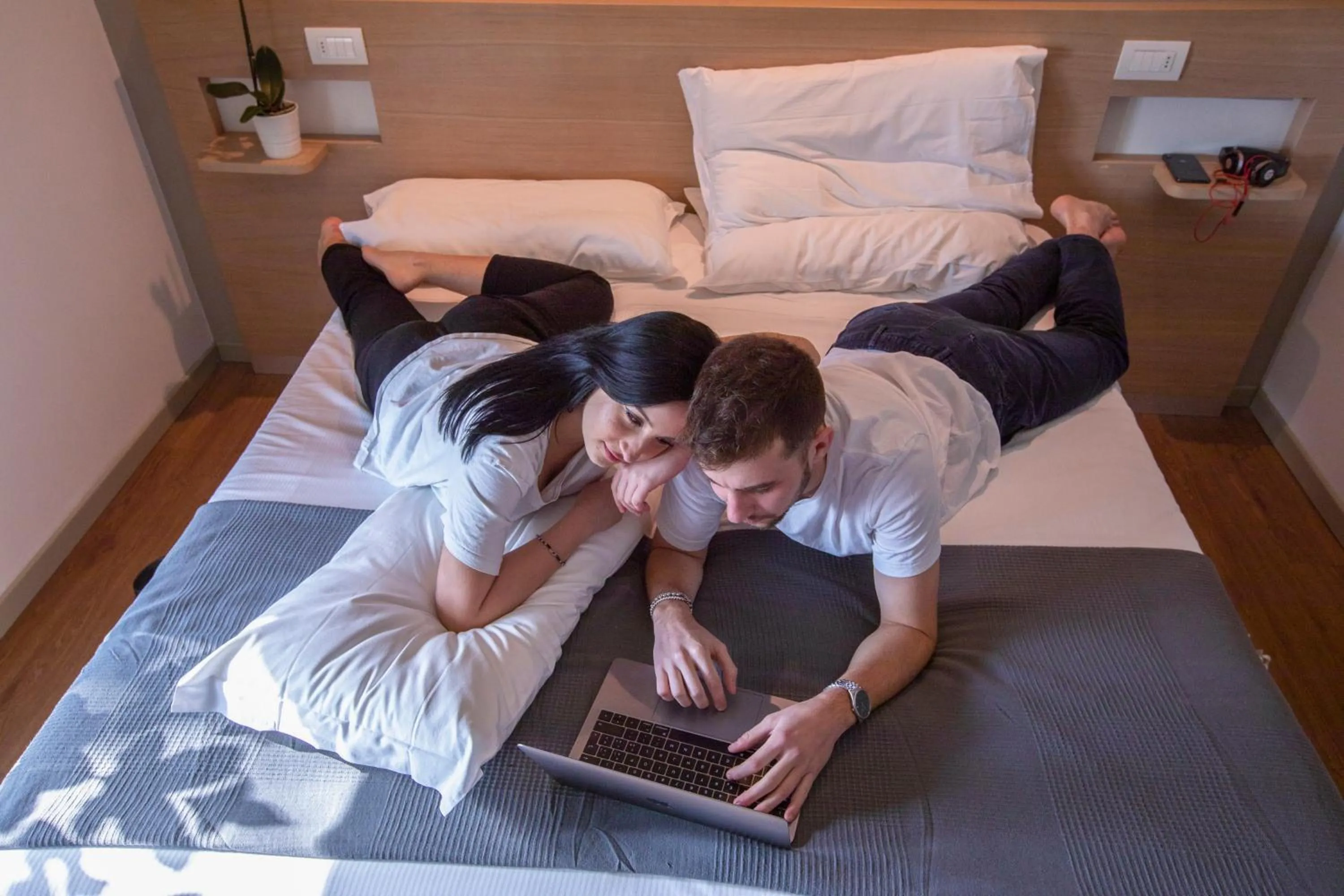 Photo of the whole room, Bed in Hotel Liane Riccione