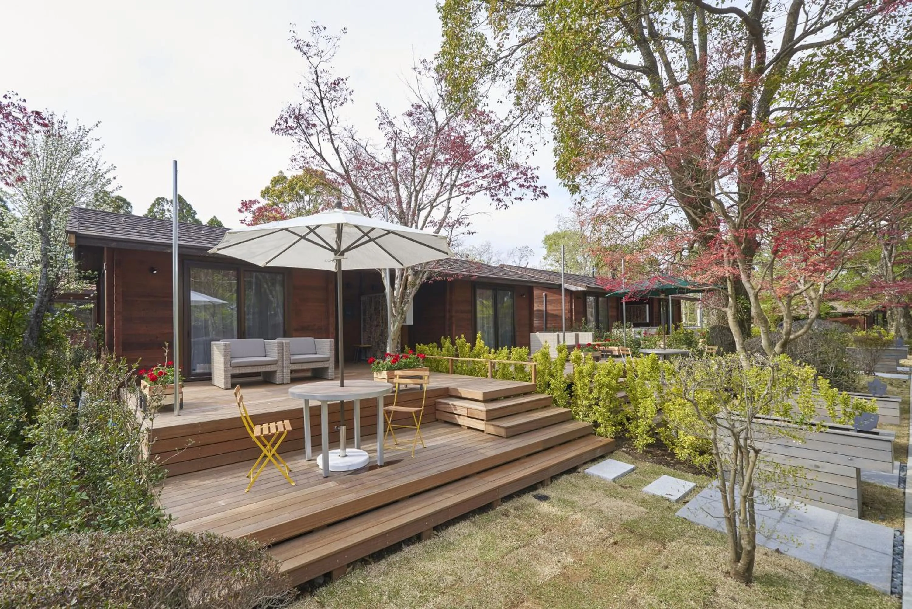 Balcony/Terrace in Resol no Mori