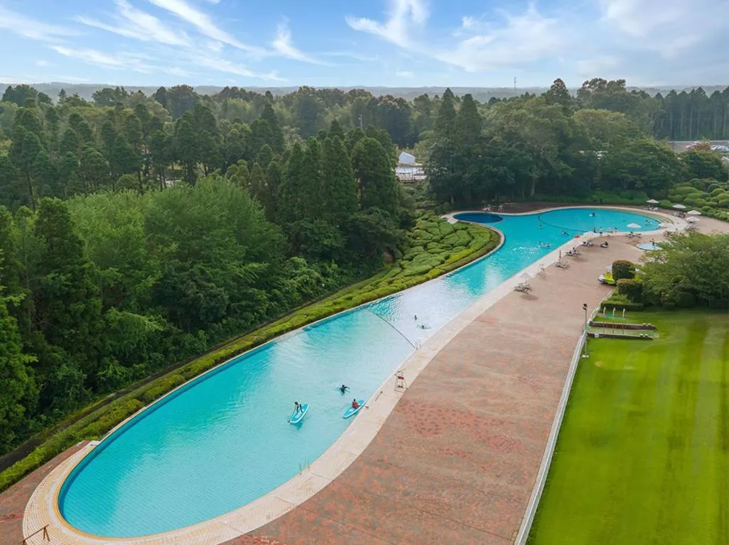 Swimming pool in Resol no Mori