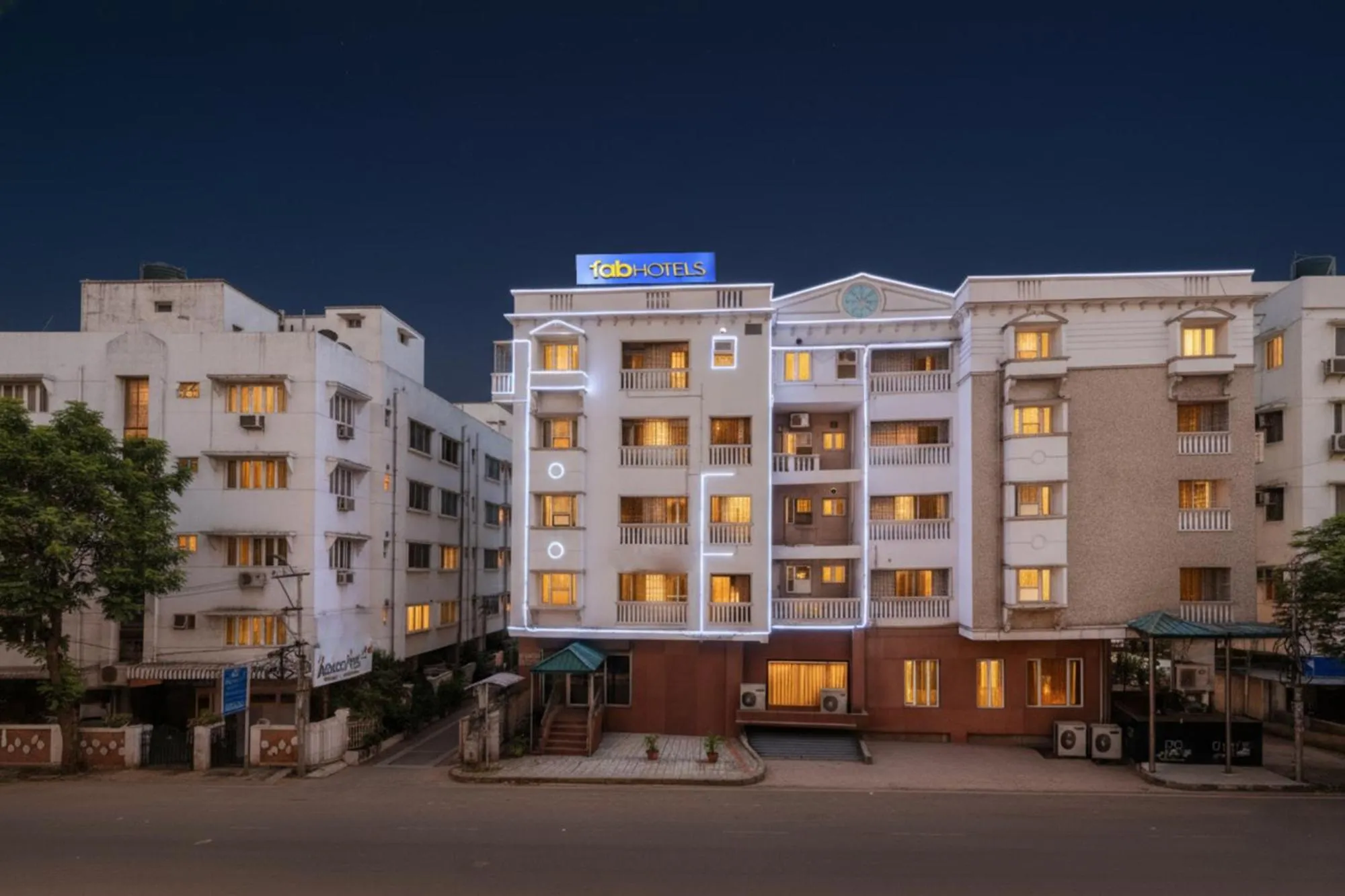 Property building in Fabhotel Blossoms Service Apartment - T Nagar