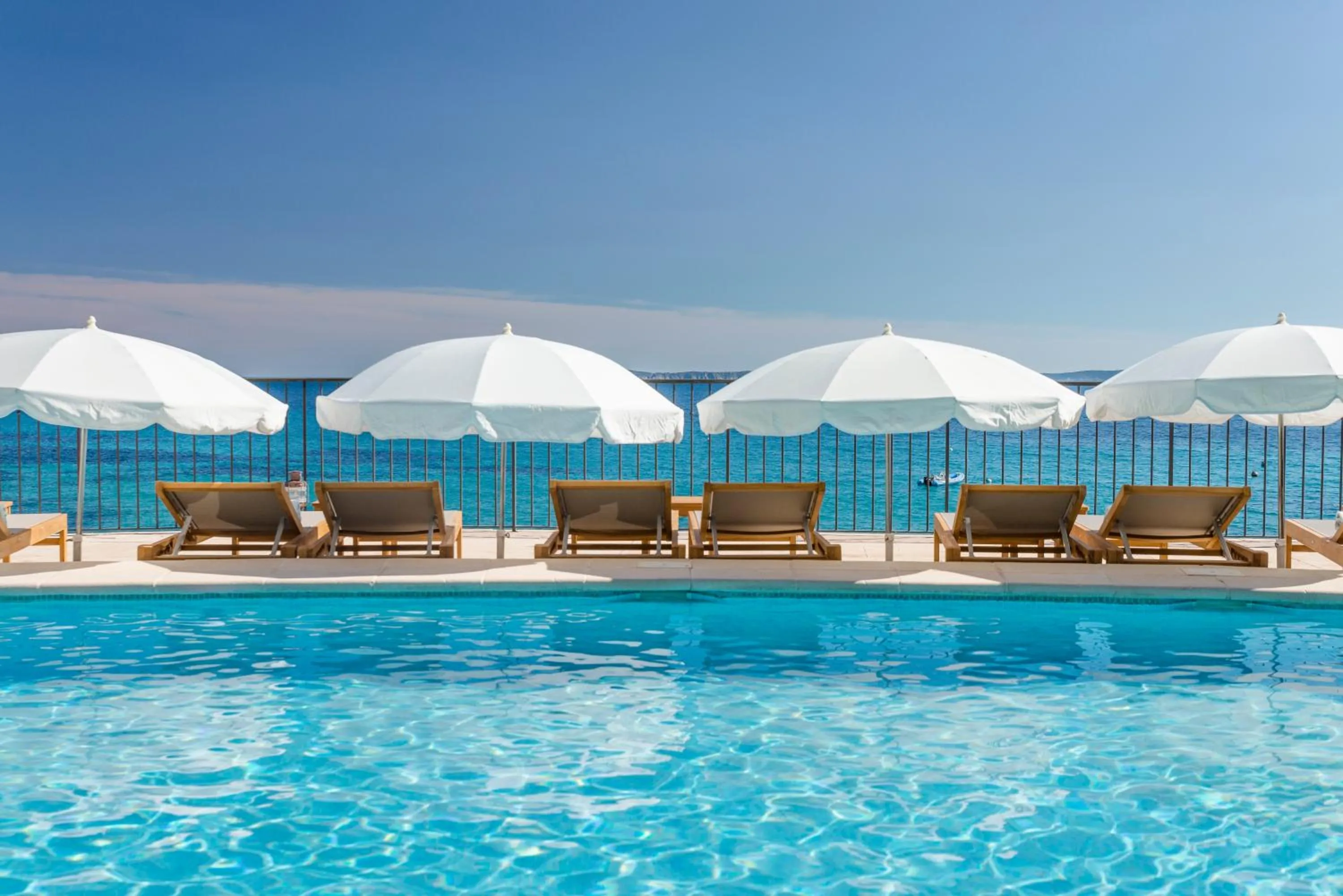 Sea view in Hôtel Le Bailli De Suffren