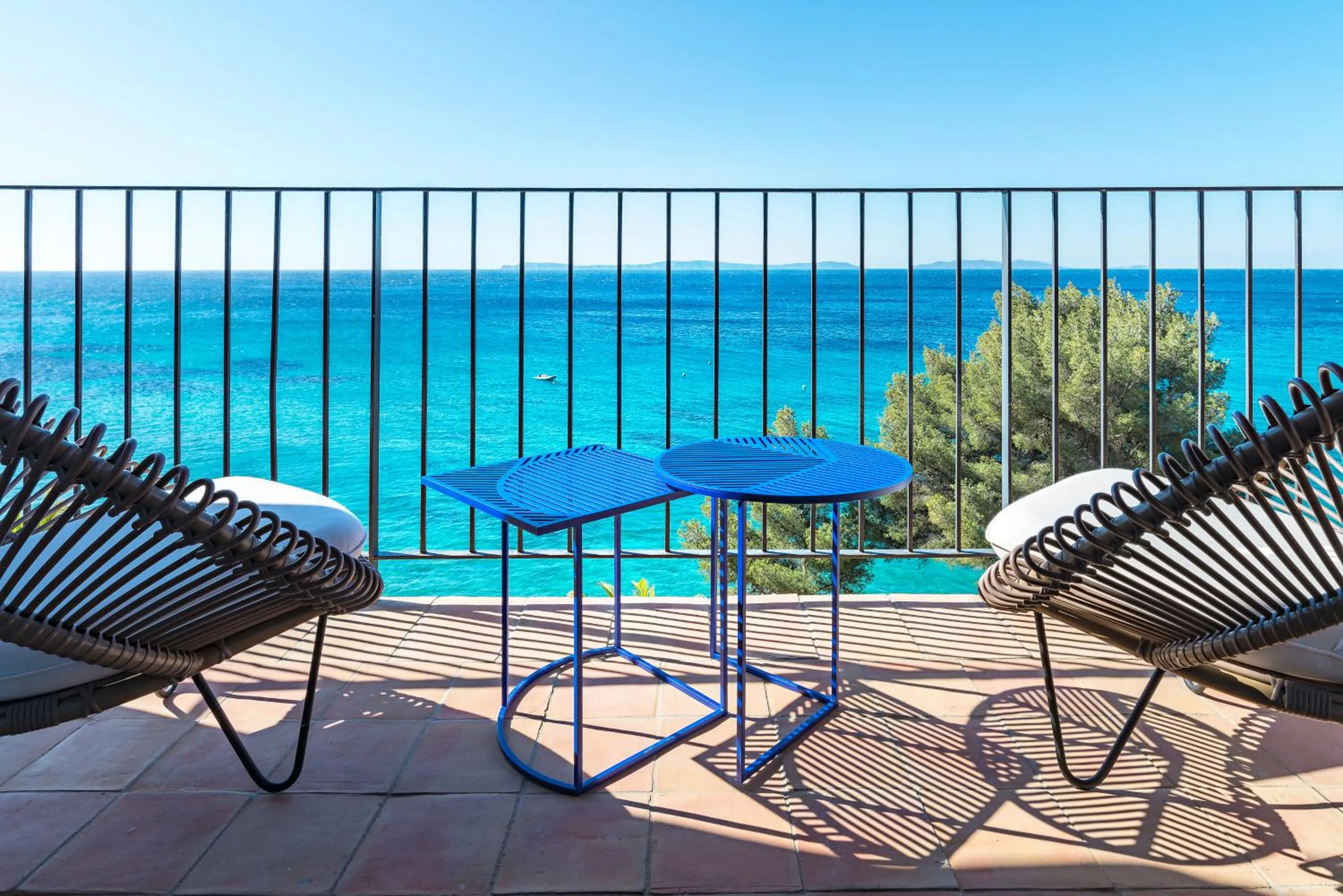 Balcony/Terrace in Hôtel Le Bailli De Suffren