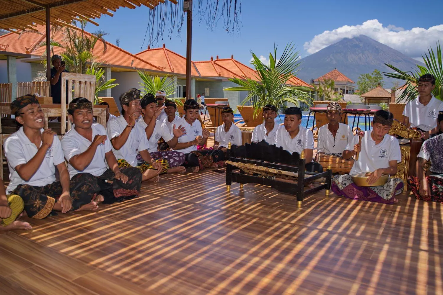 Staff in Seamount Hotel Amed