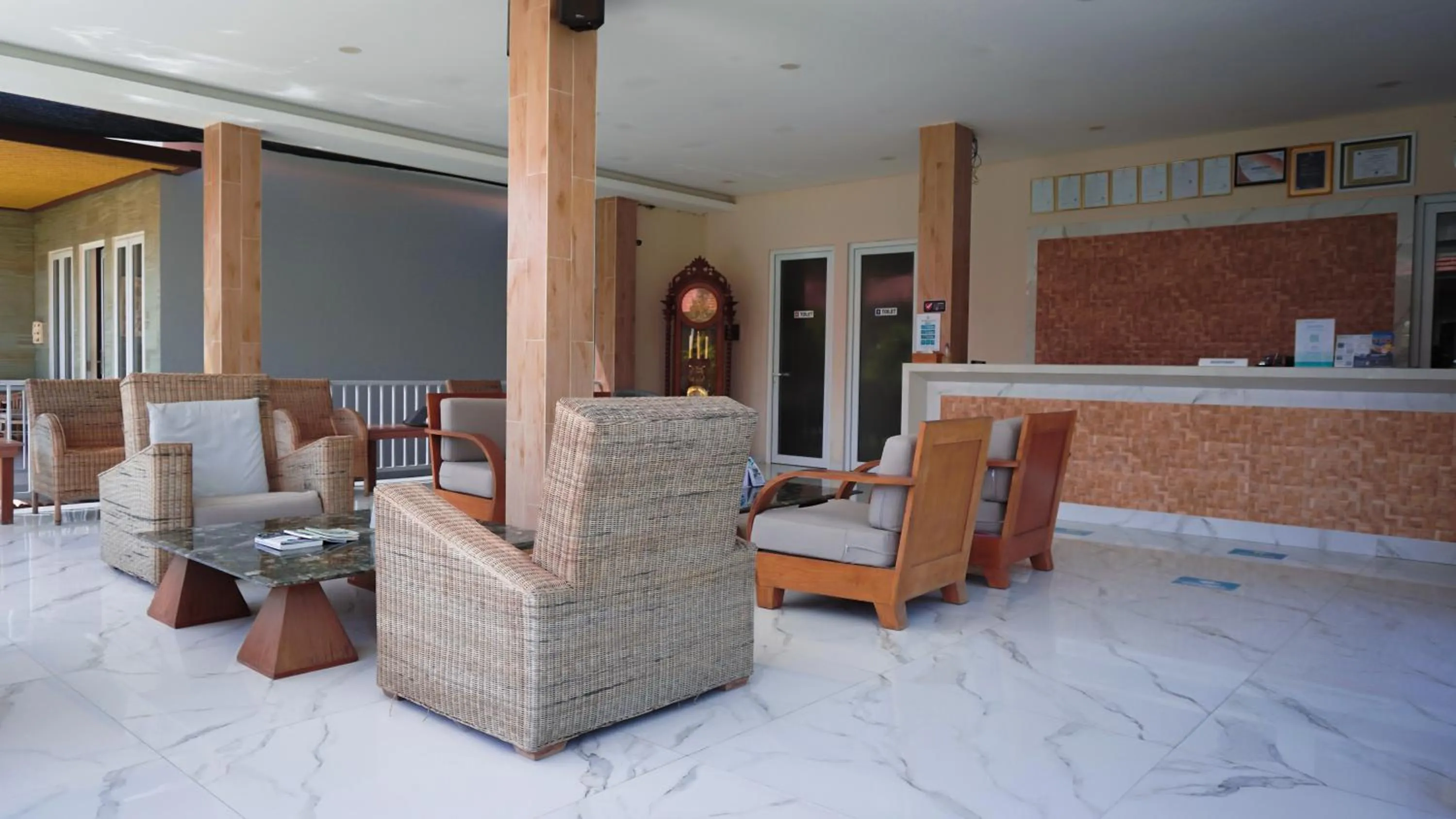 Property building in Seamount Hotel Amed