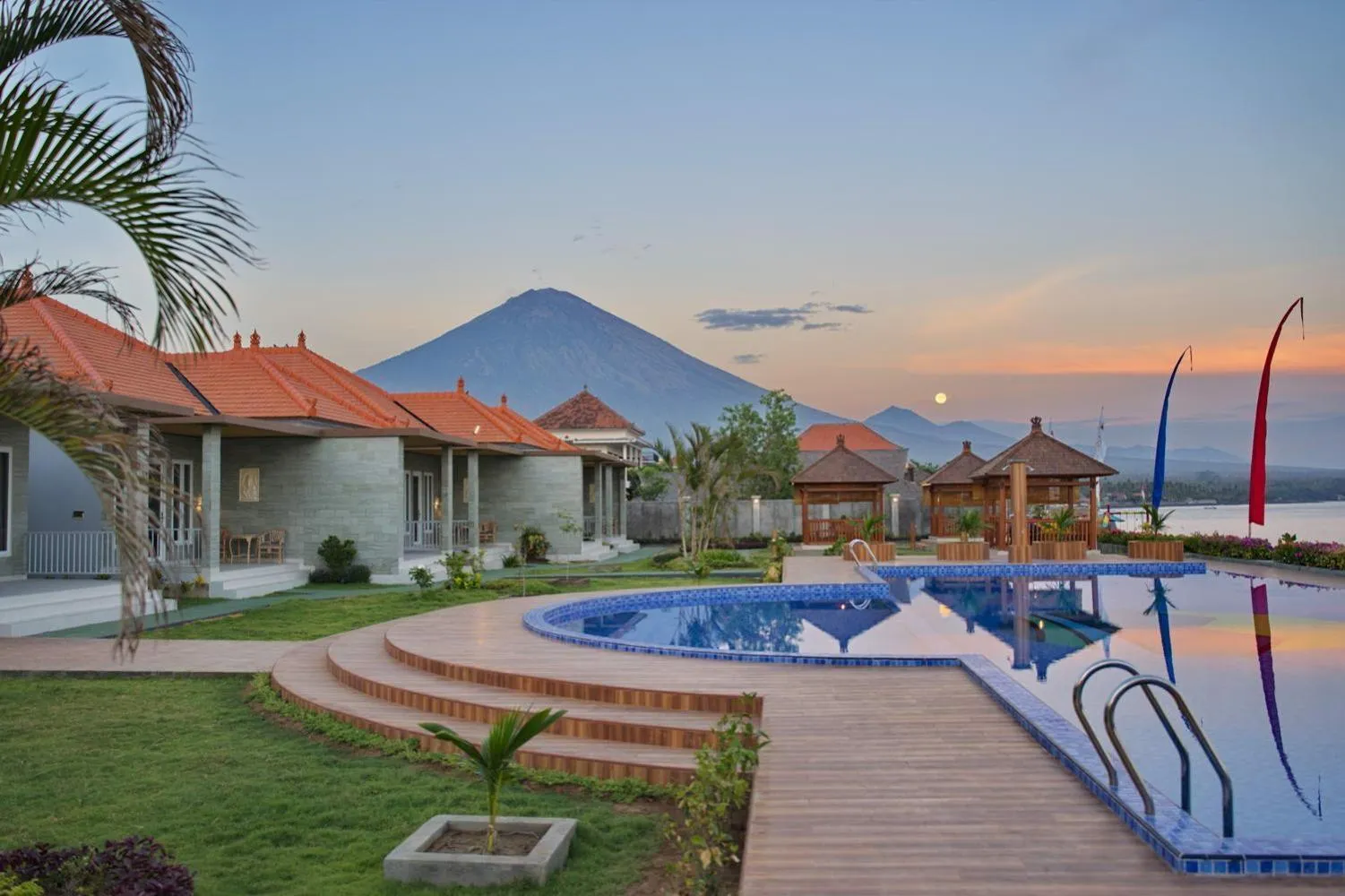 Property building in Seamount Hotel Amed