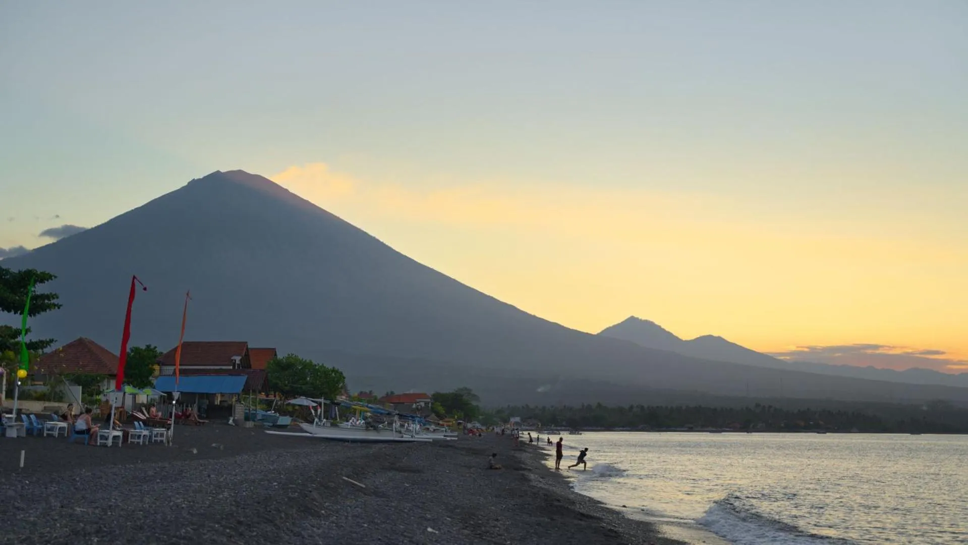 Natural landscape in Seamount Hotel Amed