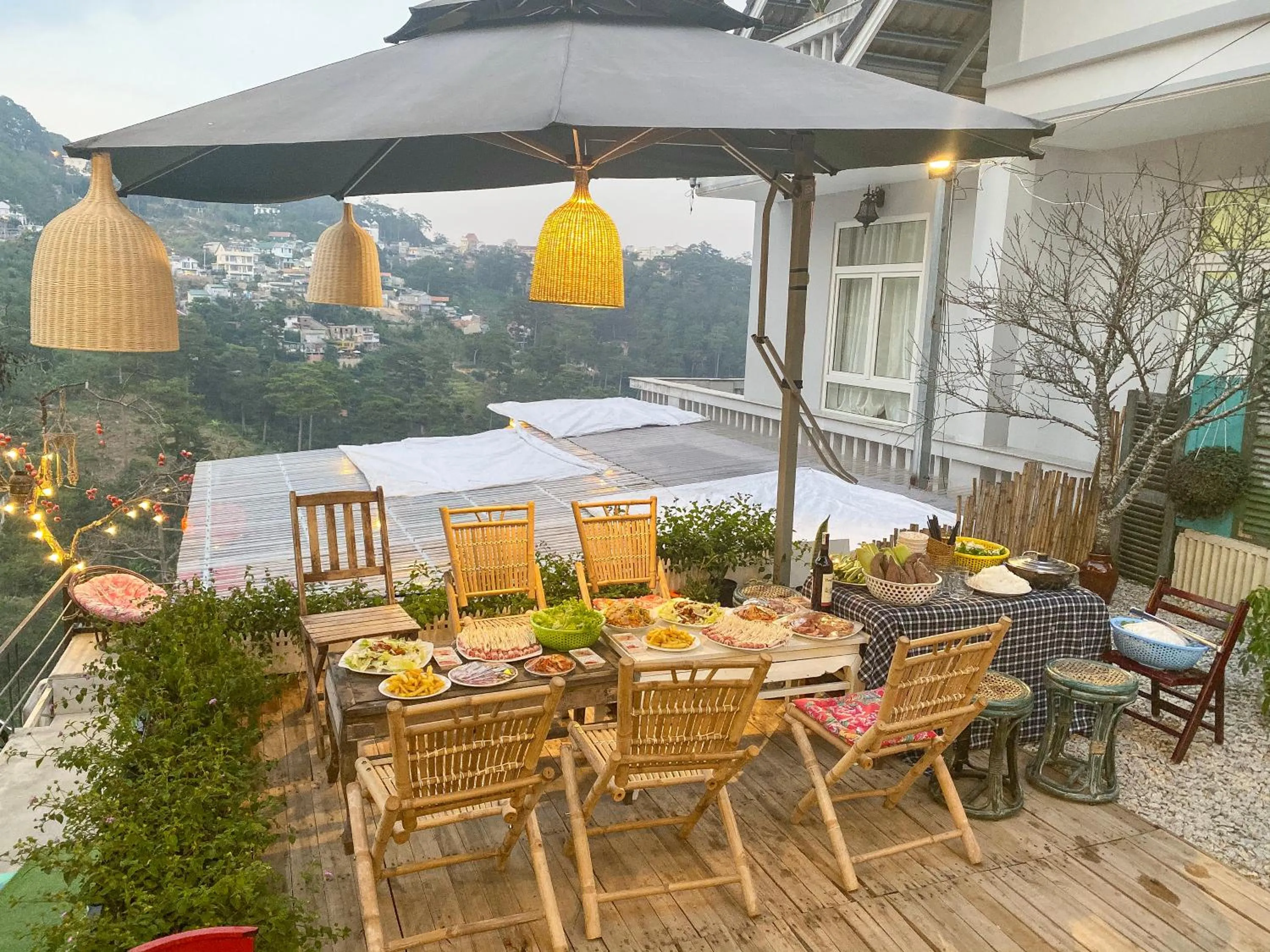 Patio in An Yên Villa Đà Lạt