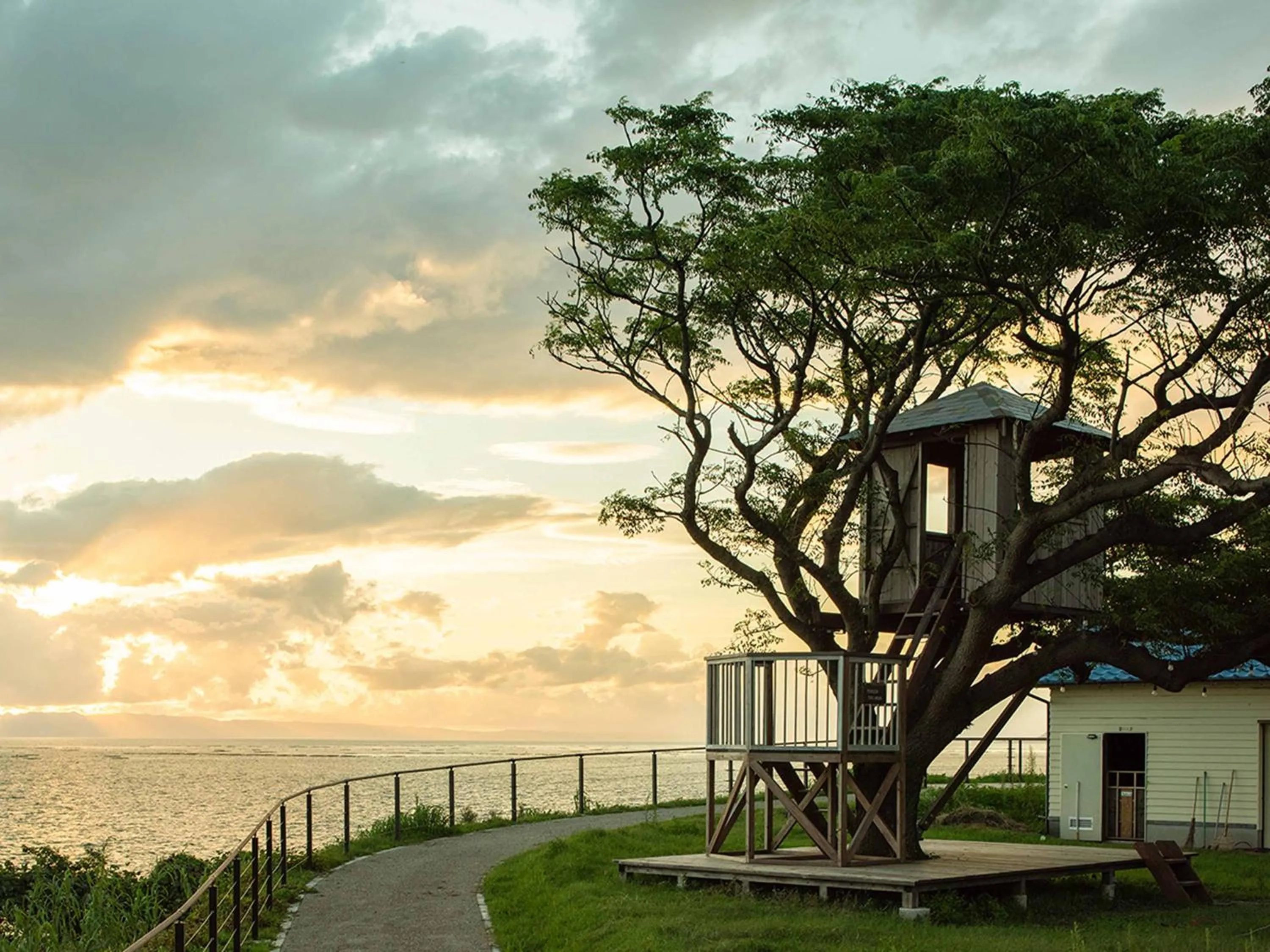 Balcony/Terrace in YUKUSA OHSUMI UMI no GAKKO