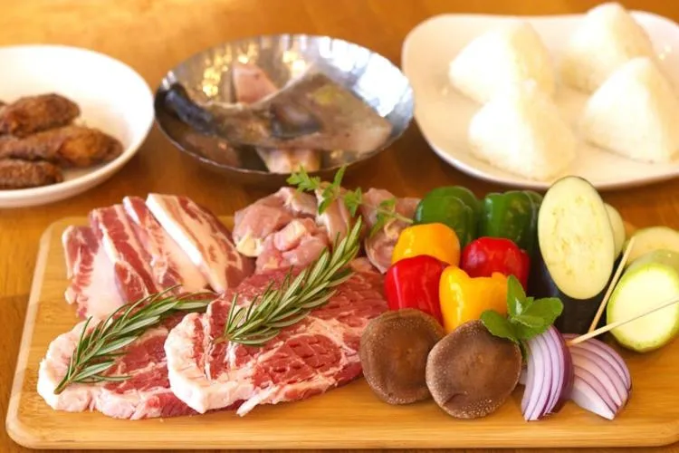 BBQ facilities in YUKUSA OHSUMI UMI no GAKKO