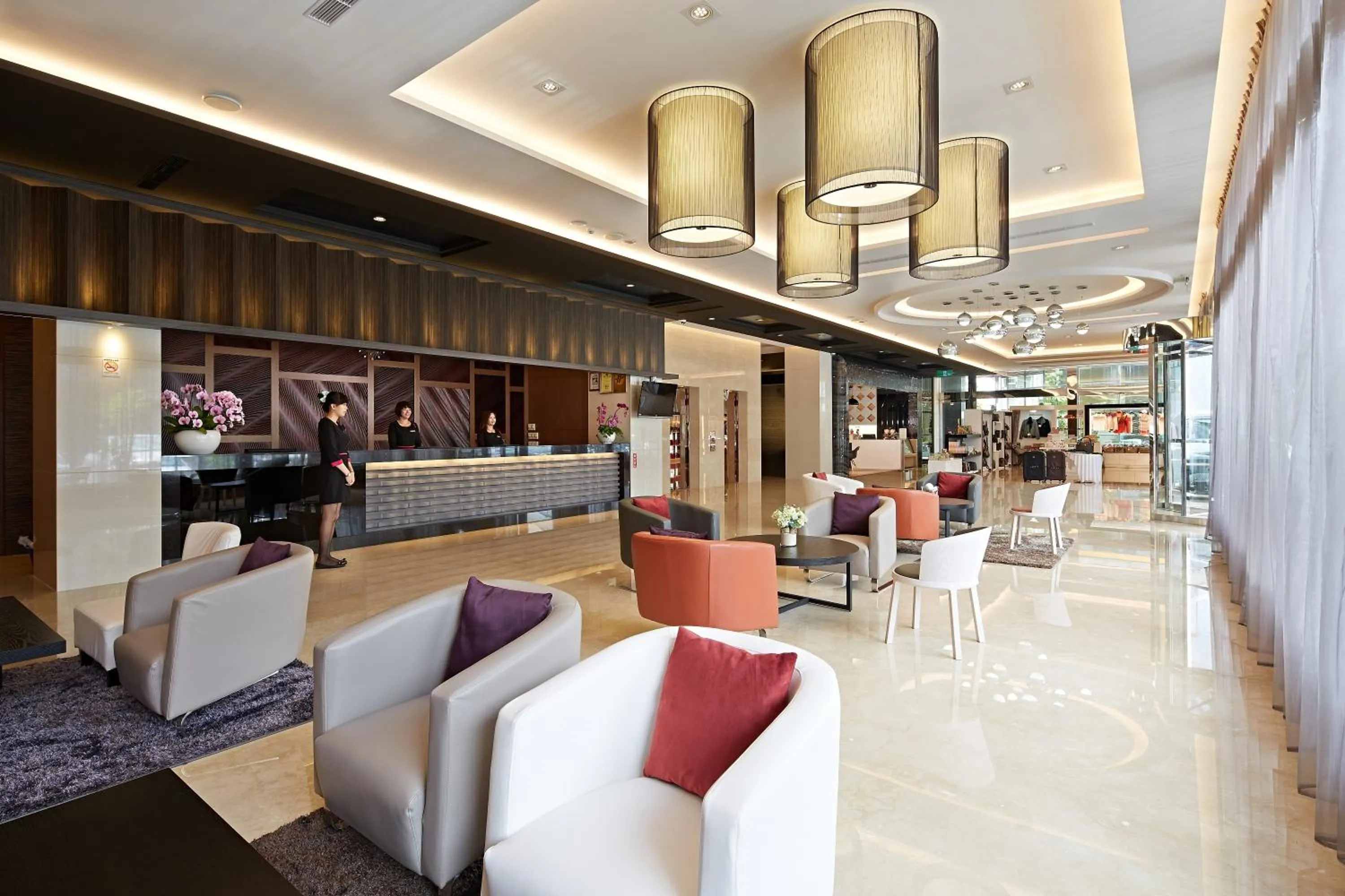 Lobby or reception in Guanko Hotel