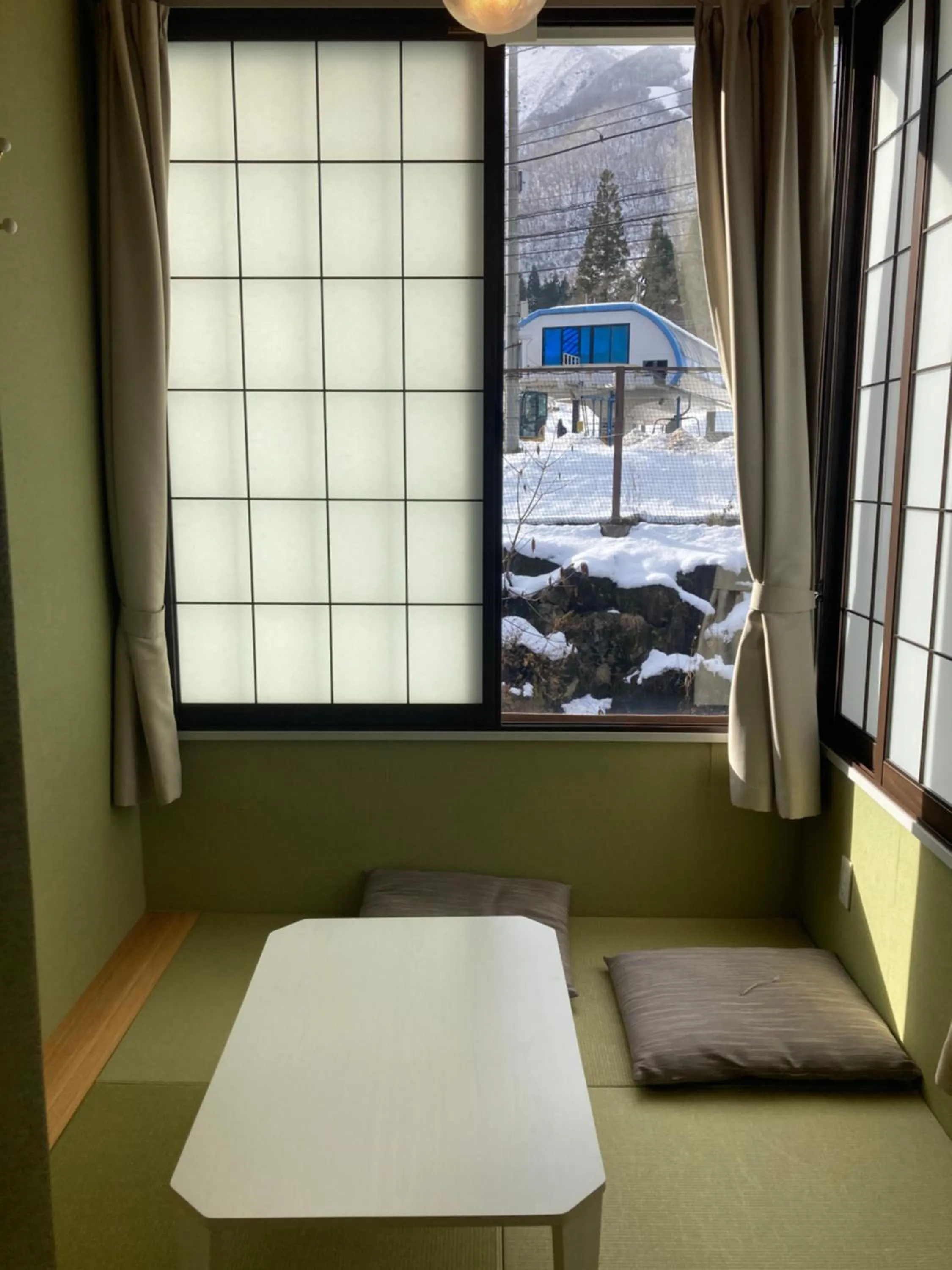 Mountain view in Lift Inn Hakuba Goryu