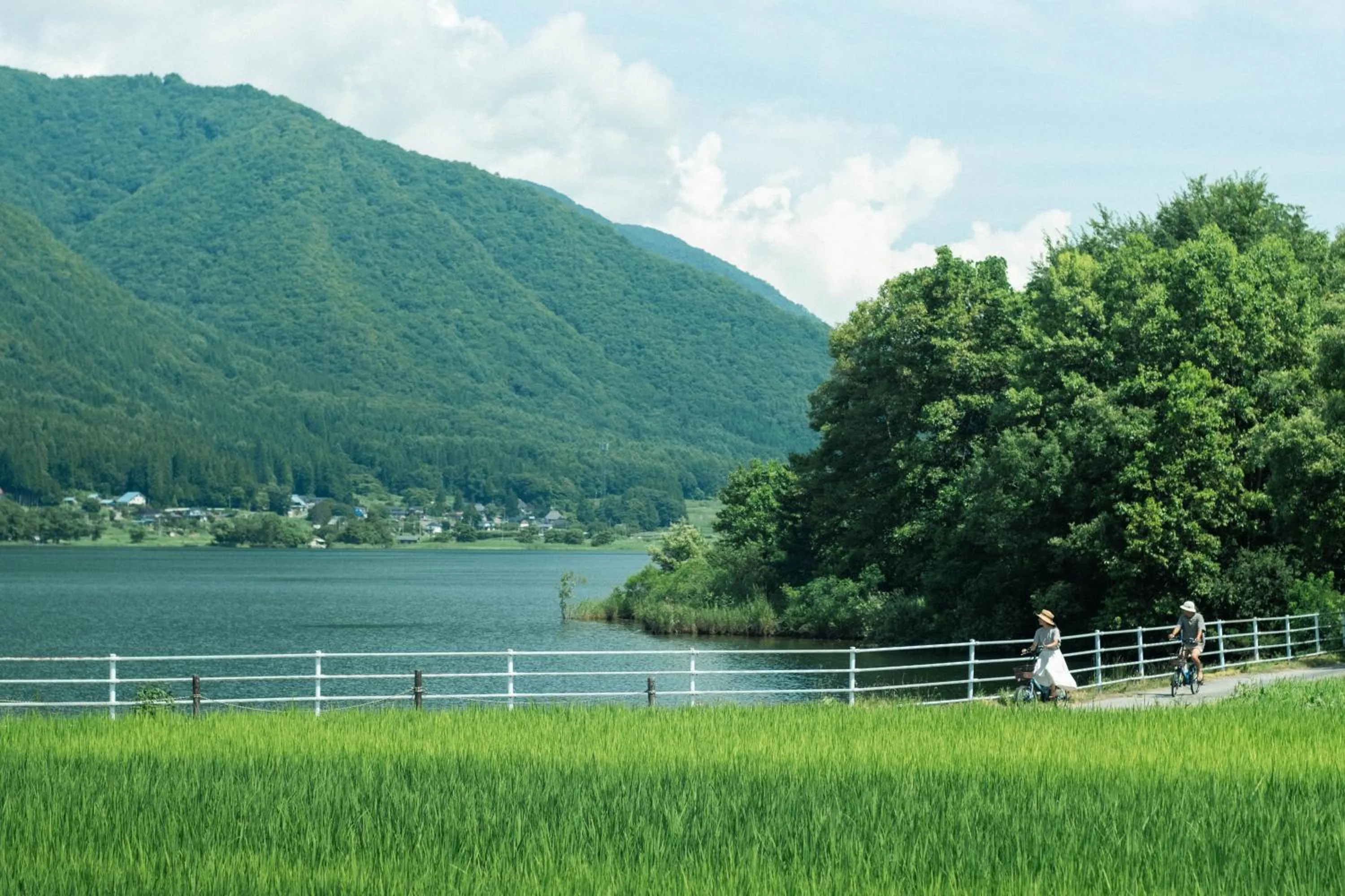 Cycling in Lift Inn Hakuba Goryu